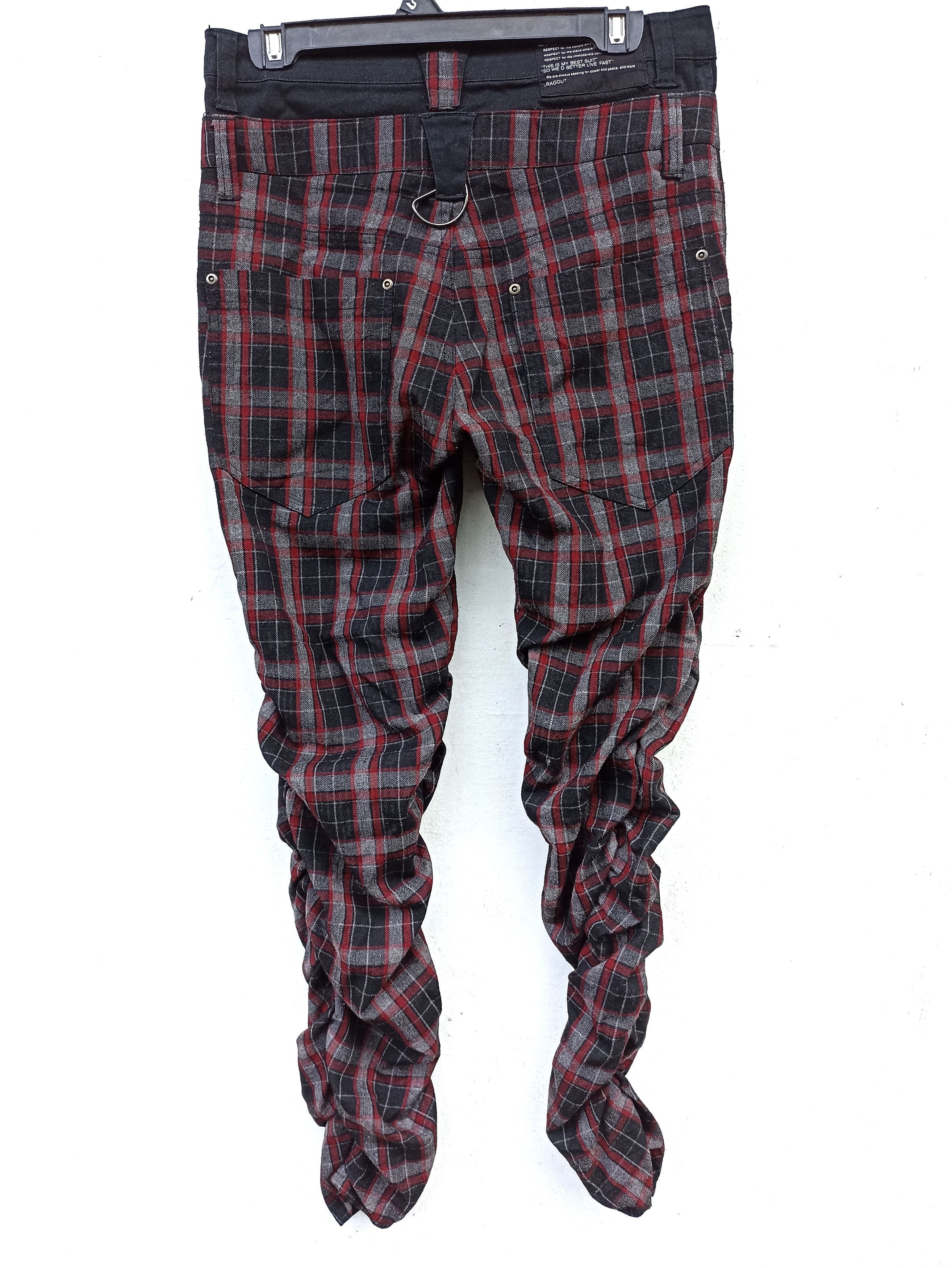 Seditionaries Ragout cropped pants plaid cyberpunk Size US 31 - 5 Thumbnail