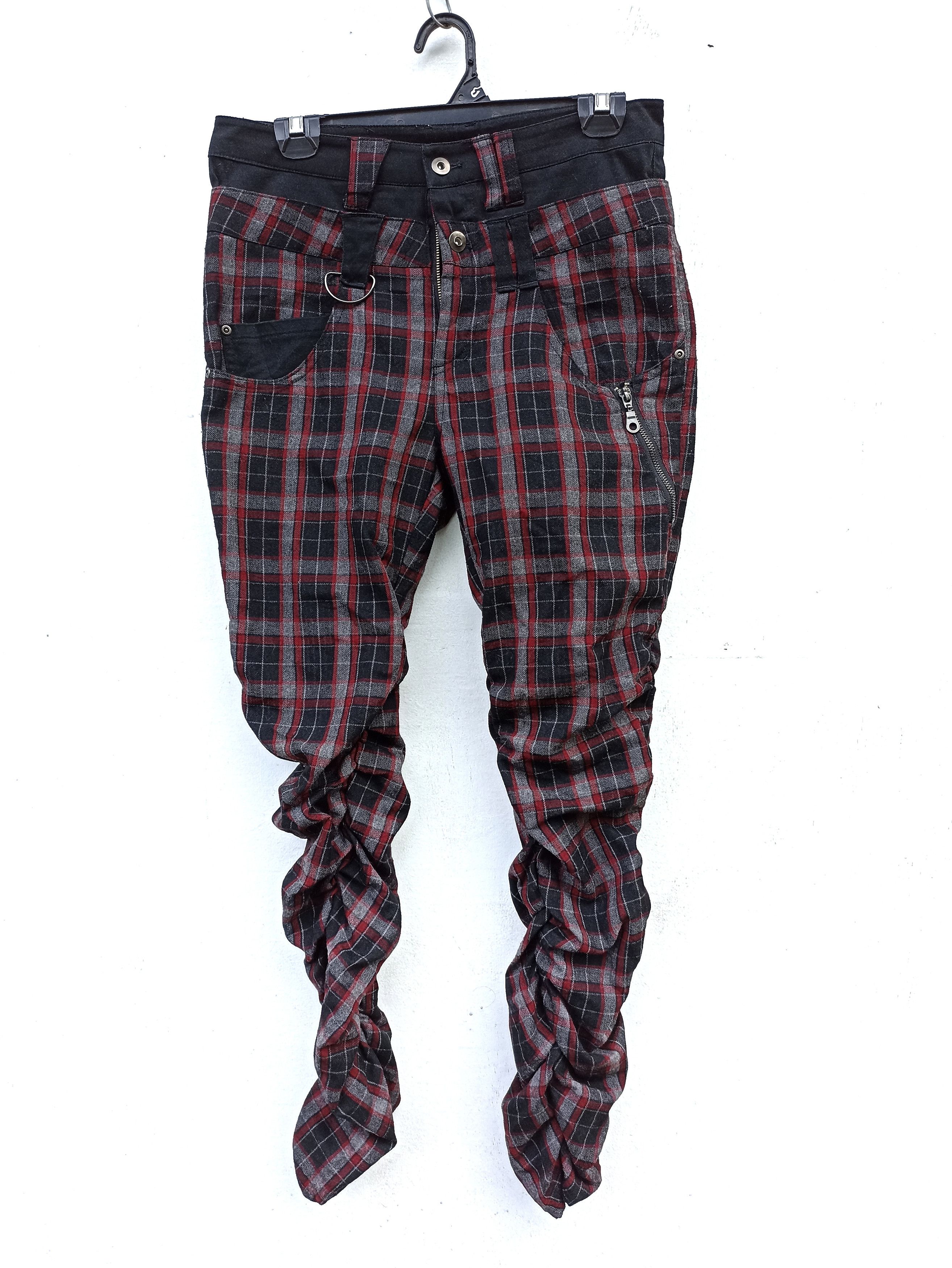 Seditionaries Ragout cropped pants plaid cyberpunk Size US 31 - 1 Thumbnail