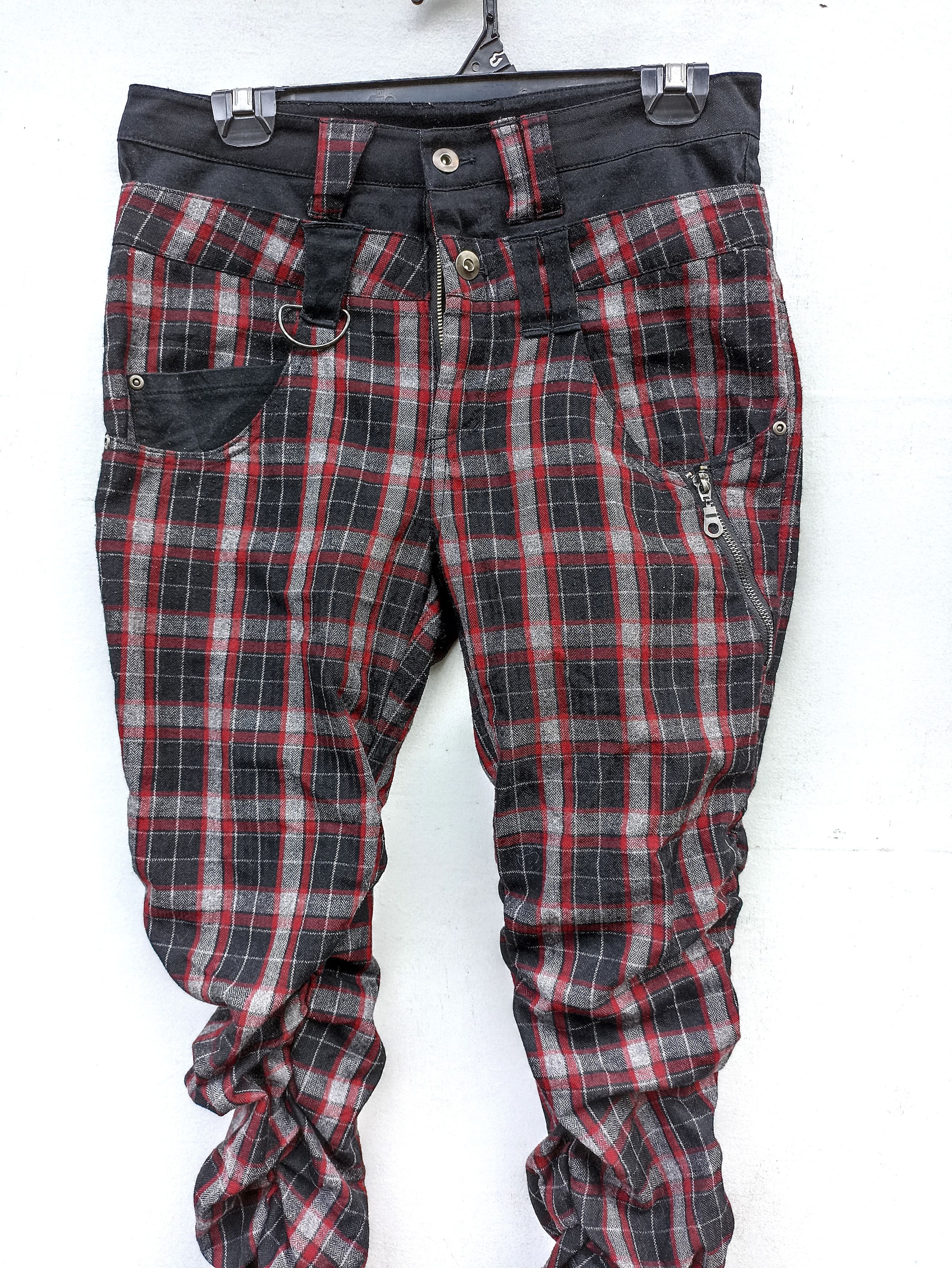 Seditionaries Ragout cropped pants plaid cyberpunk Size US 31 - 2 Thumbnail