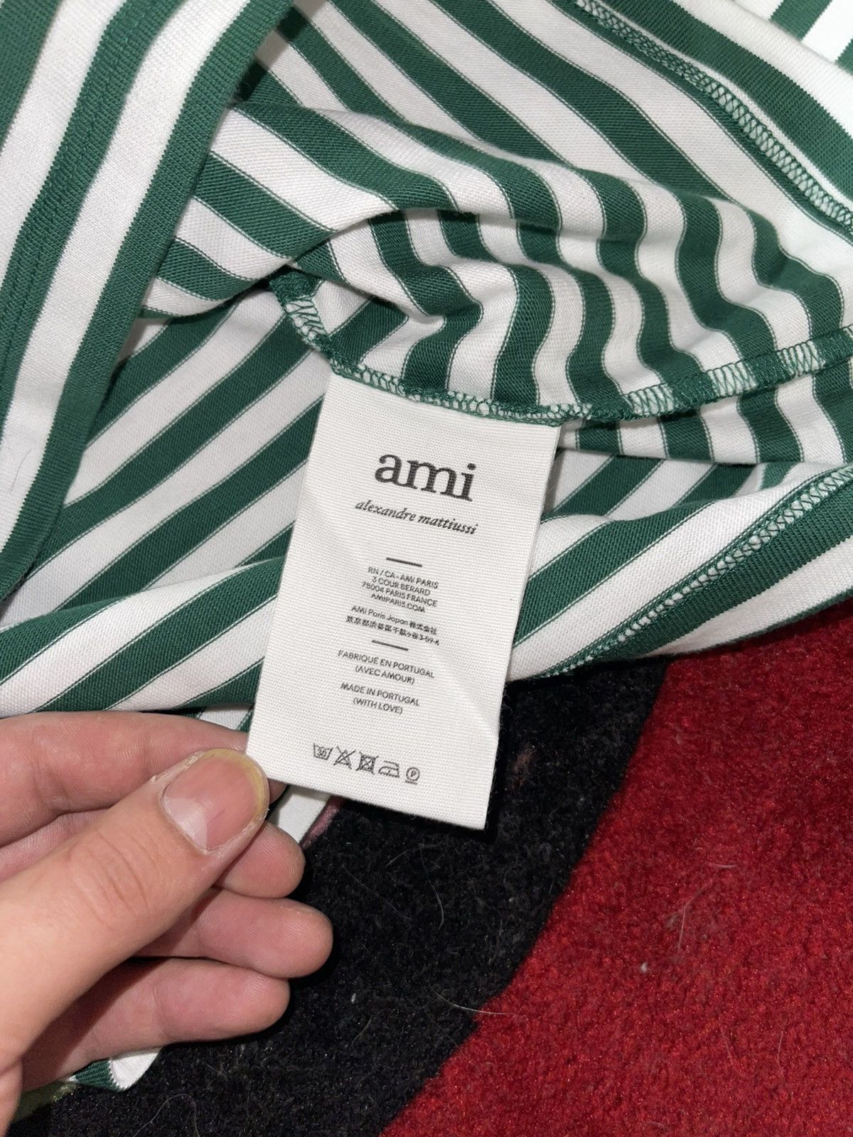 AMI Ami Alexandre Mattiussi Green Long Sleeve Shirt Sz M Size US M / EU 48-50 / 2 - 4 Thumbnail
