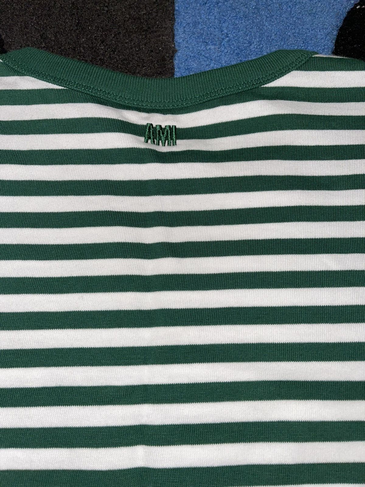 AMI Ami Alexandre Mattiussi Green Long Sleeve Shirt Sz M Size US M / EU 48-50 / 2 - 6 Thumbnail