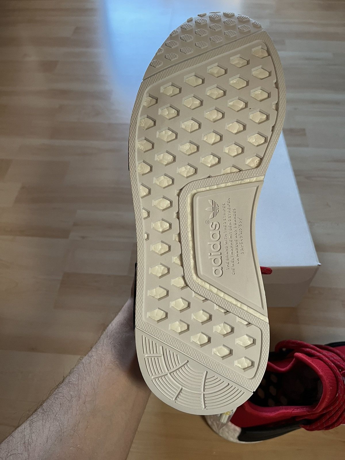 Human Race NMD red DS