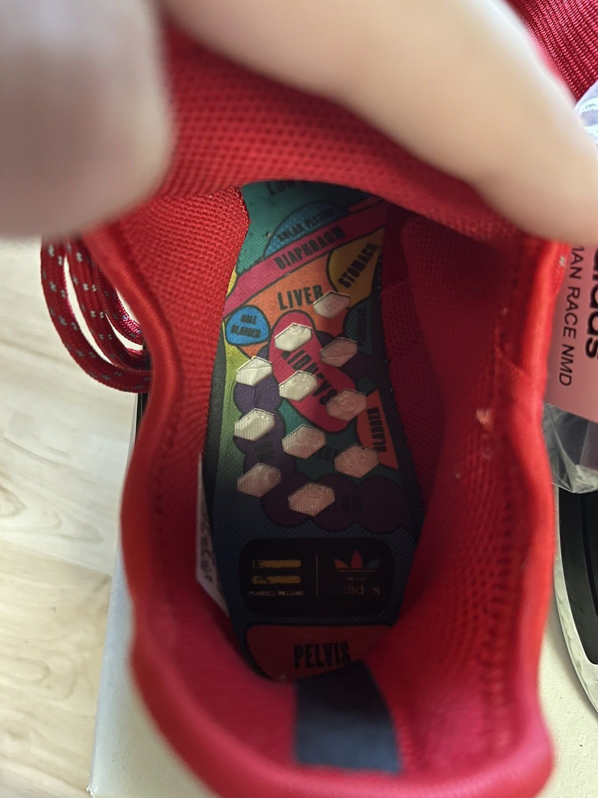 Human Race NMD red DS