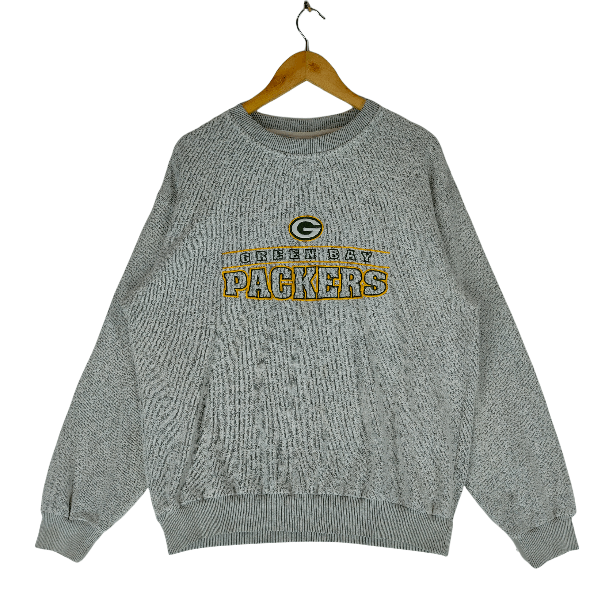 NFL Vintage NFL GREEN BAY PACKERS Big Embroidery Sweatshirt Size US XL / EU 56 / 4 - 1 Thumbnail