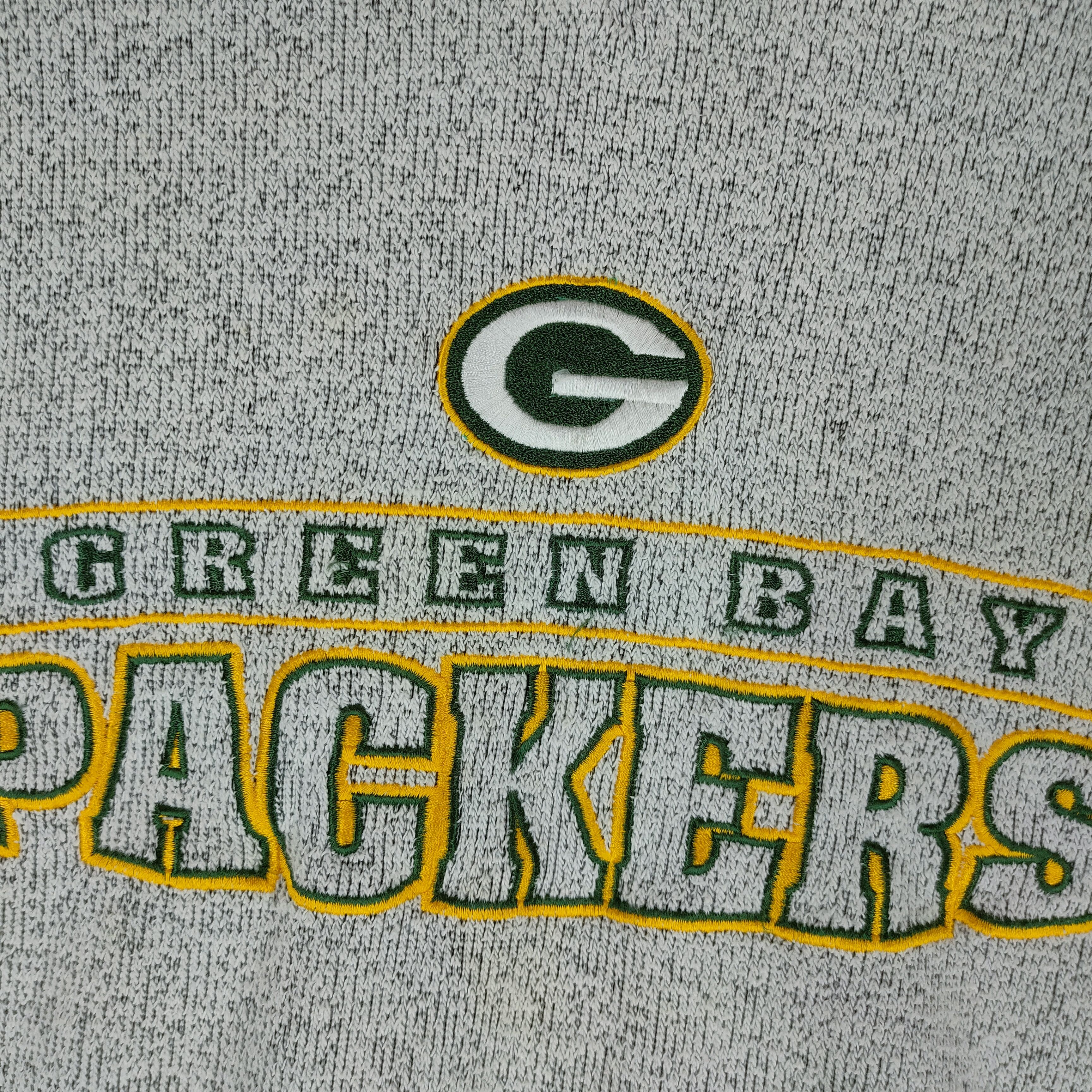 NFL Vintage NFL GREEN BAY PACKERS Big Embroidery Sweatshirt Size US XL / EU 56 / 4 - 3 Thumbnail