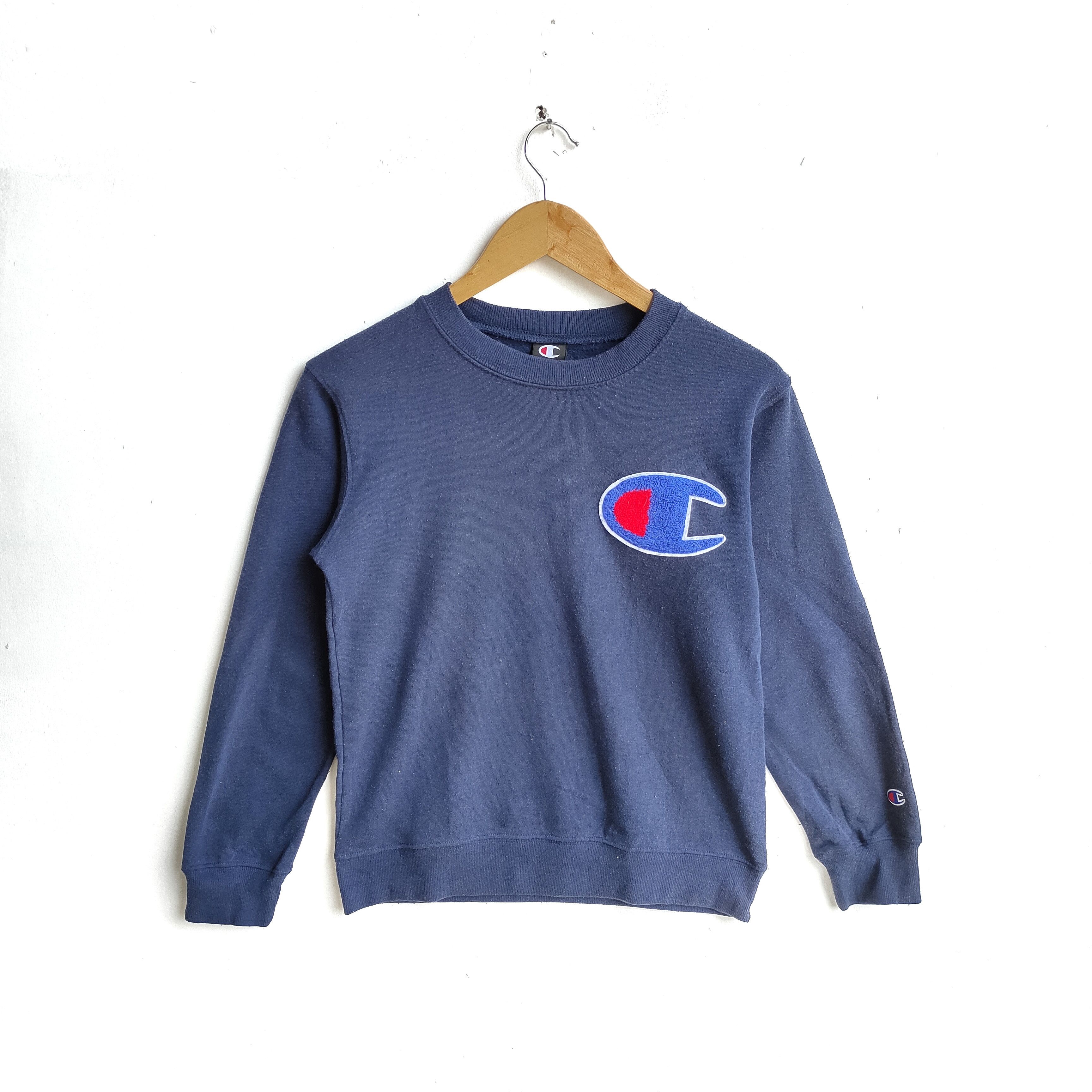 Champion CHAMPION BIG EMBROIDERY LOGO SMALL SIZE SWEATSHIRT Size US S / EU 44-46 / 1 - 1 Thumbnail