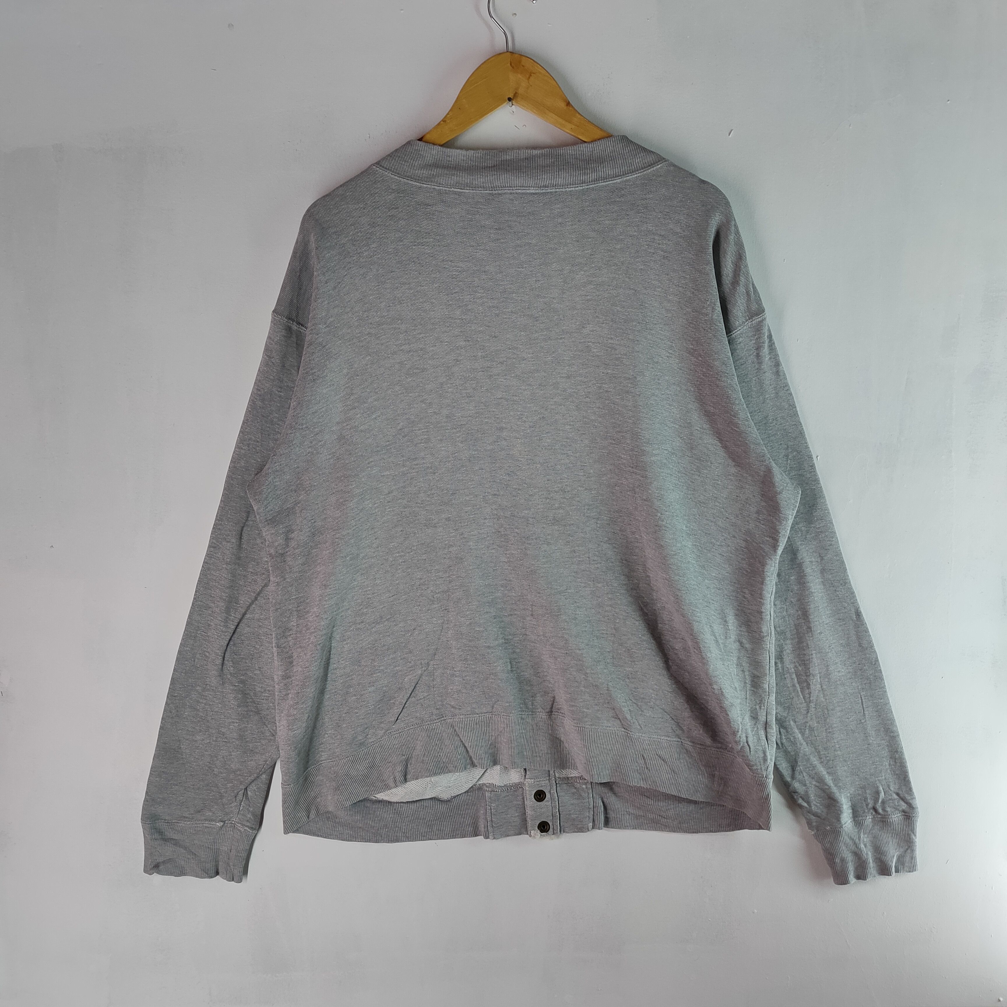 Champion VINTAGE CHAMPION Full Snap Button Twin Pocket Sweatshirt Size US L / EU 52-54 / 3 - 5 Thumbnail