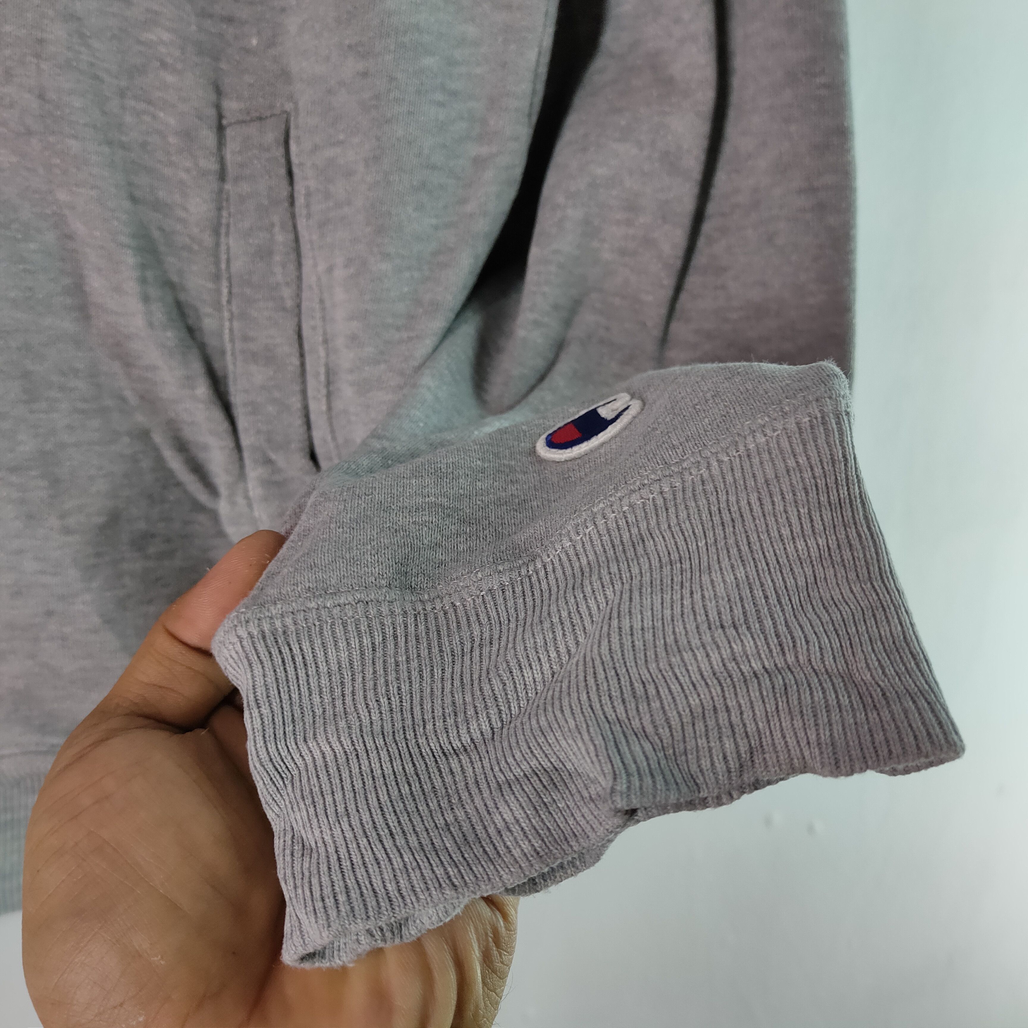 Champion VINTAGE CHAMPION Full Snap Button Twin Pocket Sweatshirt Size US L / EU 52-54 / 3 - 4 Thumbnail
