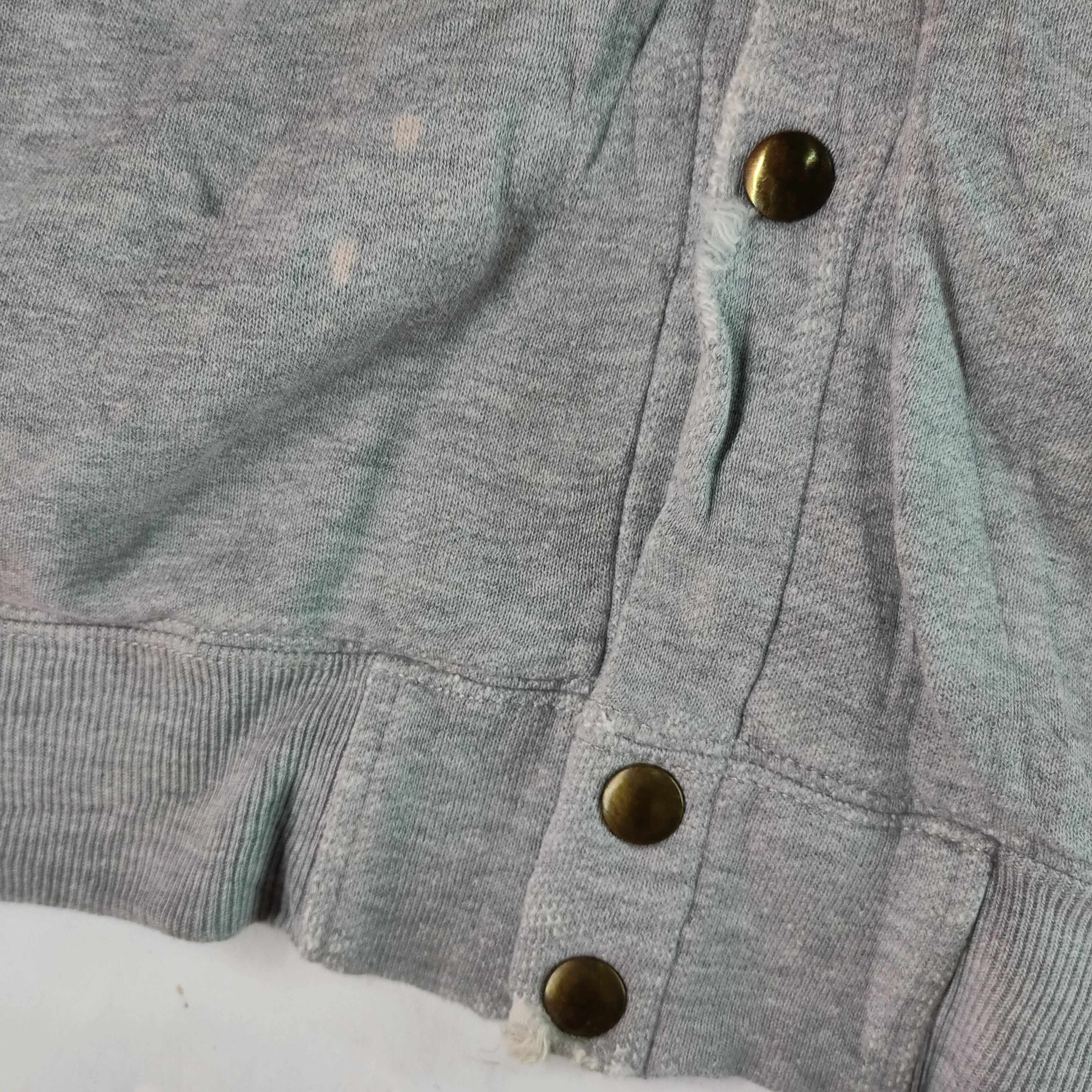 Champion VINTAGE CHAMPION Full Snap Button Twin Pocket Sweatshirt Size US L / EU 52-54 / 3 - 6 Thumbnail
