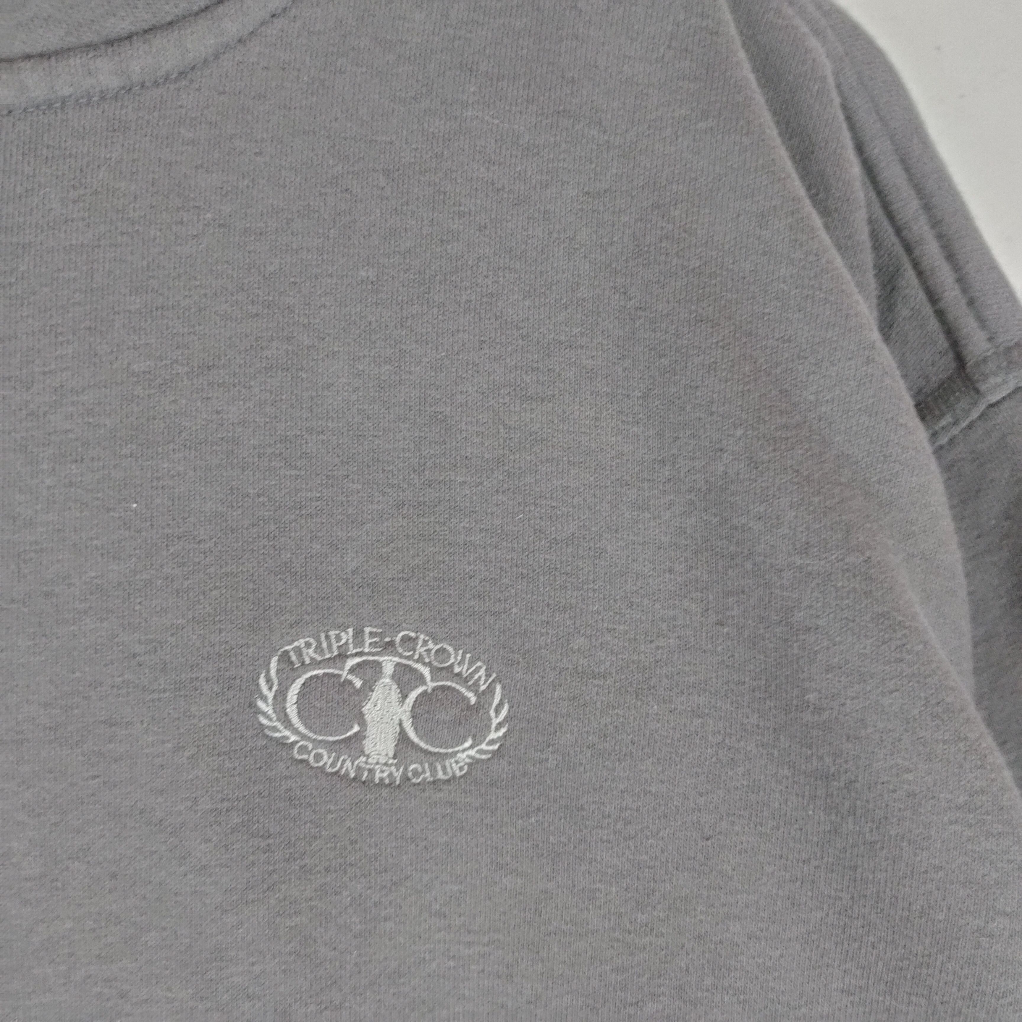Other BERMUDA SANDS Triple Crown Embroidery Full Zipper Sweater Size US XL / EU 56 / 4 - 3 Thumbnail