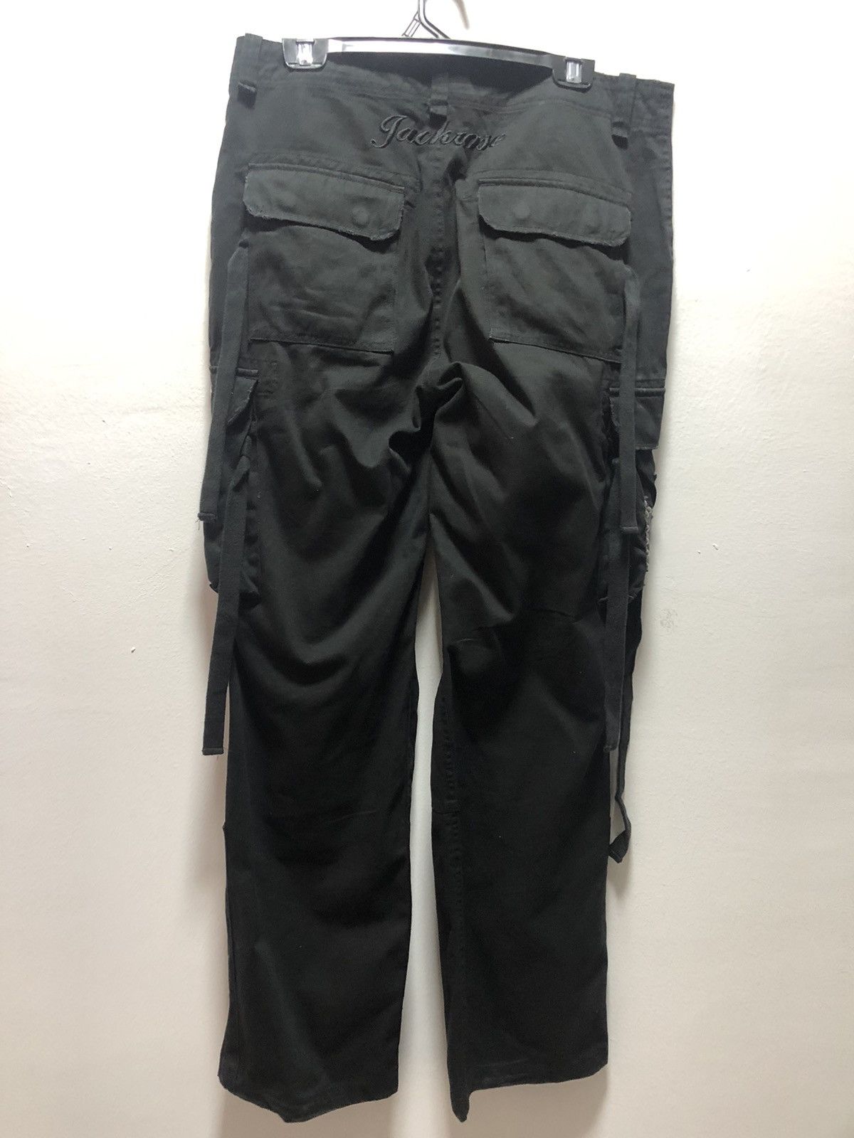 Japanese Brand × Seditionaries JACKROSE Cargo Pants Bondage Punk Studded Cross Star Size US 33 - 4 Thumbnail