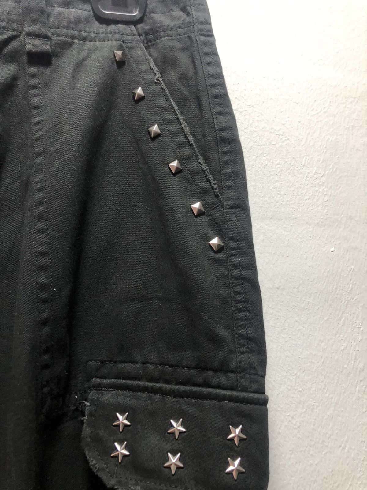 Japanese Brand × Seditionaries JACKROSE Cargo Pants Bondage Punk Studded Cross Star Size US 33 - 2 Thumbnail