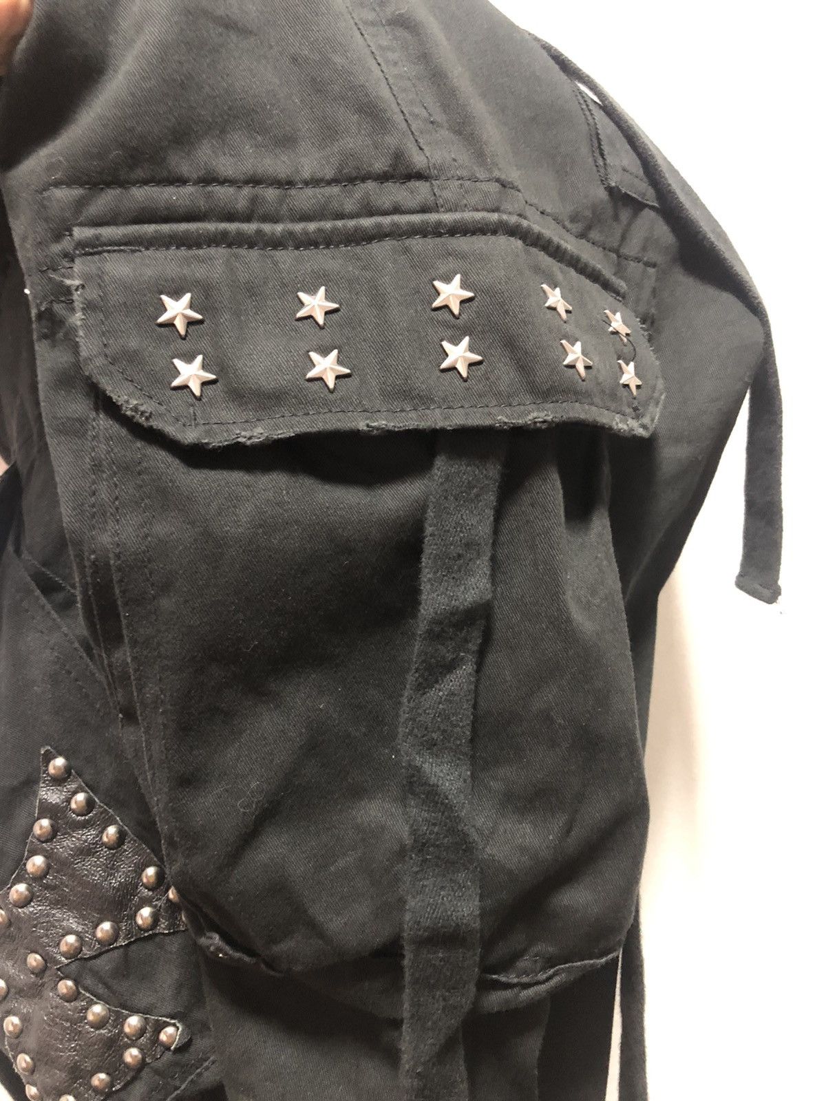 Japanese Brand × Seditionaries JACKROSE Cargo Pants Bondage Punk Studded Cross Star Size US 33 - 8 Thumbnail