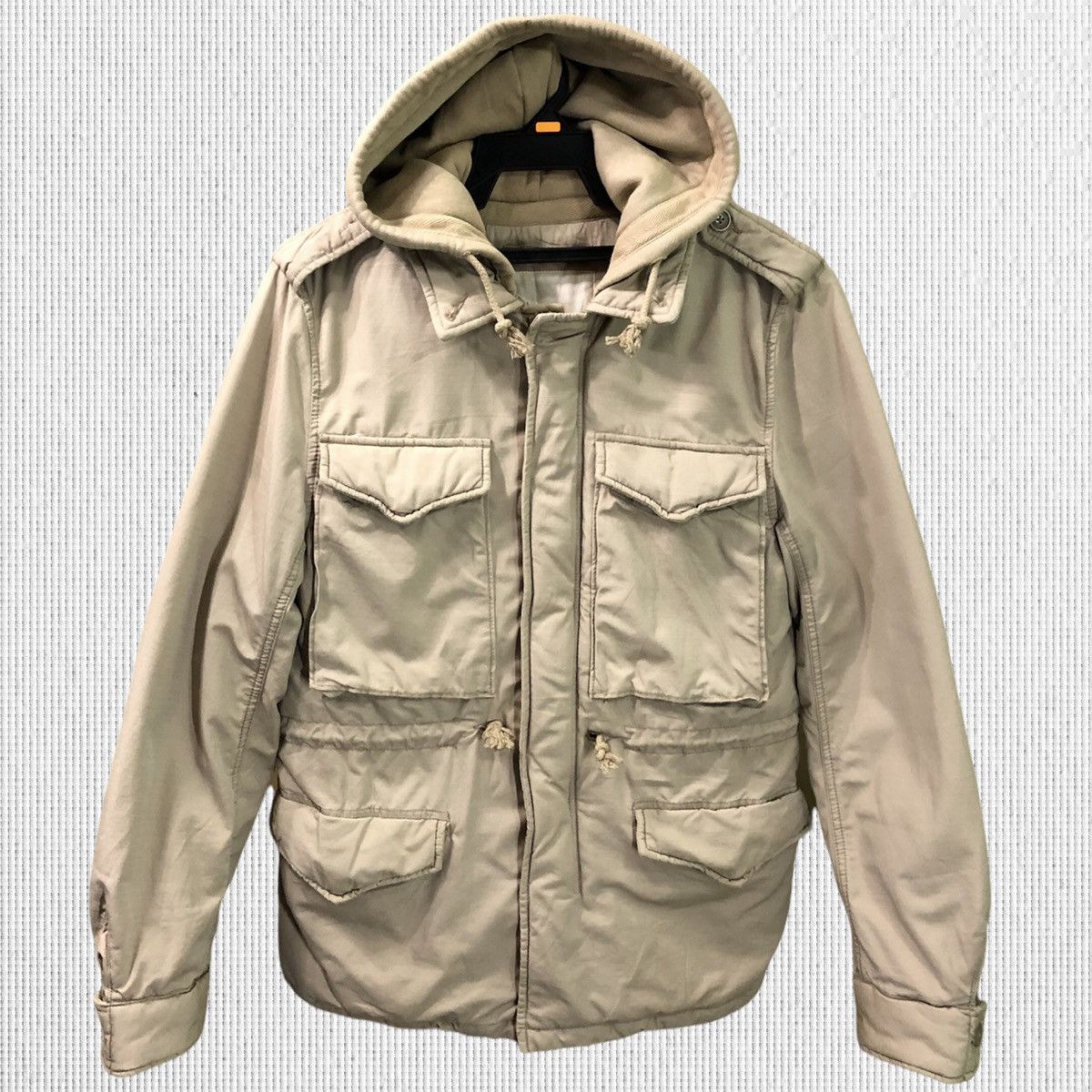 Vintage Denim Supply Ralph Lauren Military Hoodie Jacket