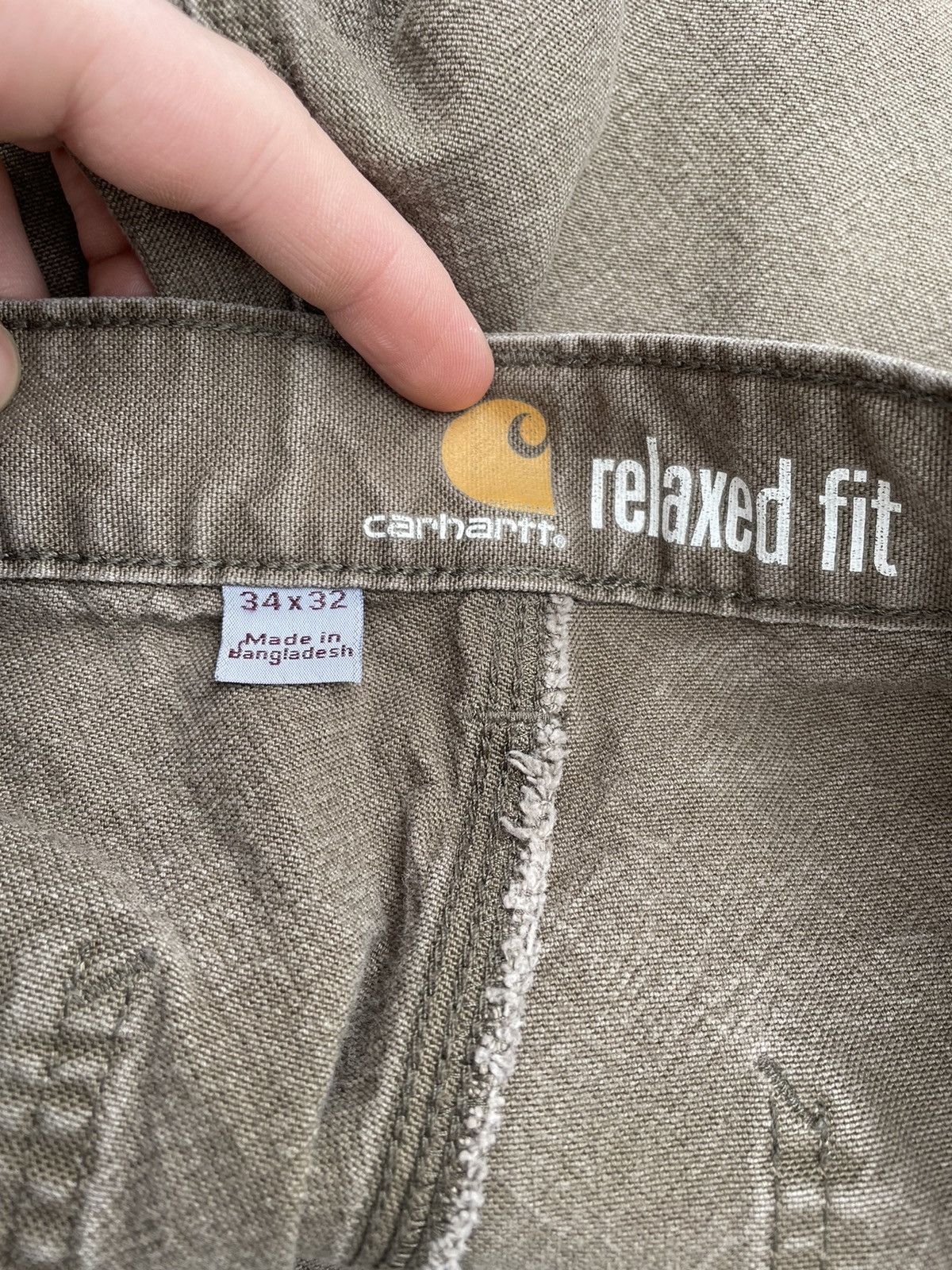 Carhartt Carhartt Work Pants 34x32 Size US 34 / EU 50 - 5 Thumbnail