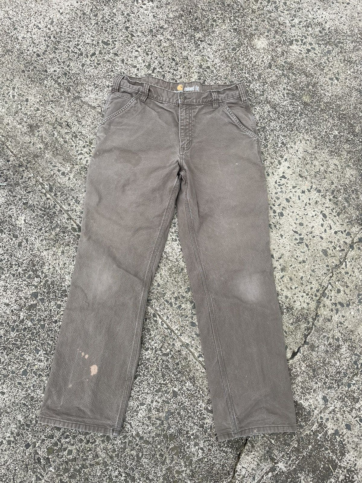 Carhartt Carhartt Work Pants 34x32 Size US 34 / EU 50 - 1 Thumbnail