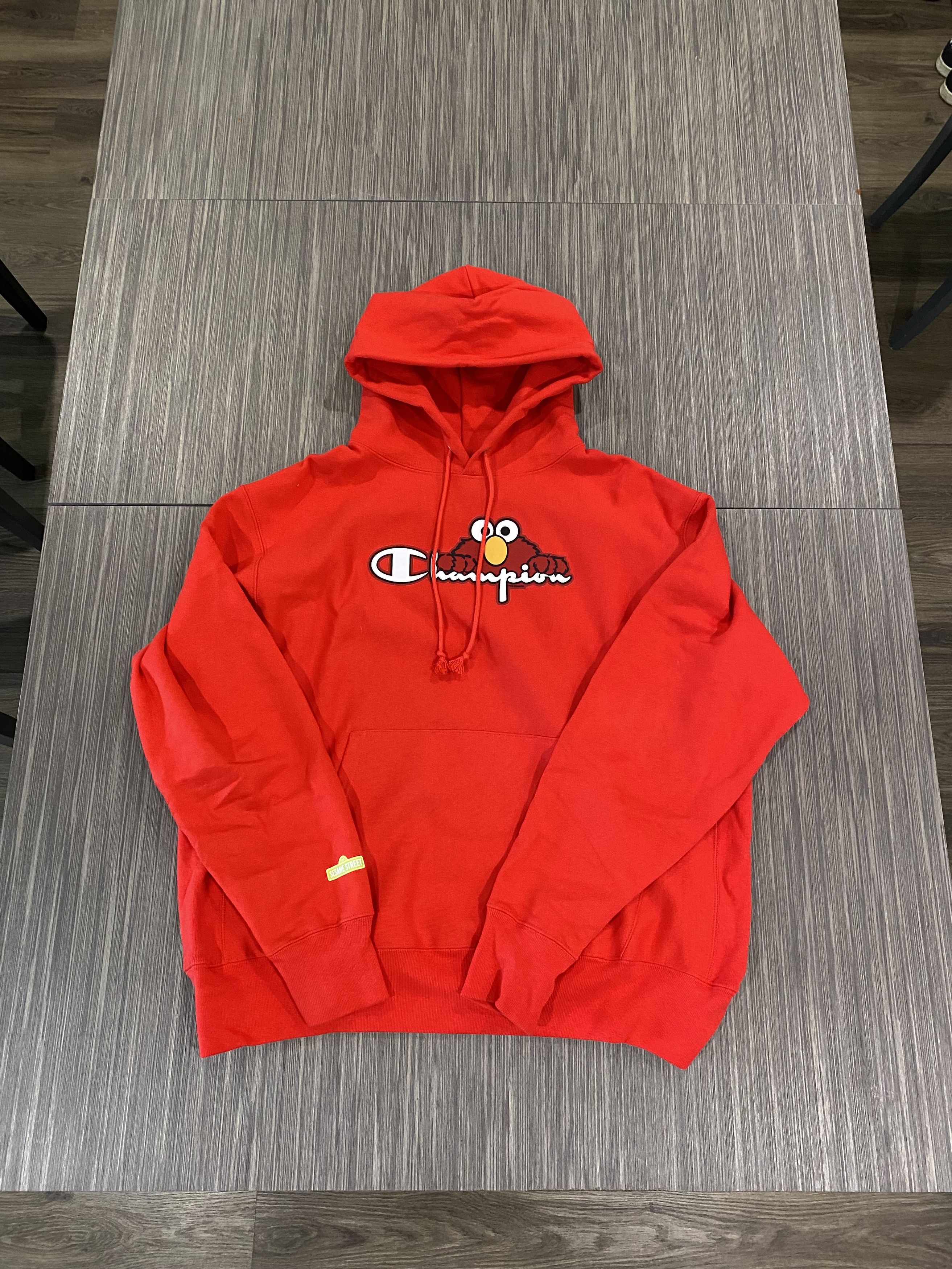 Elmo best sale champion hoodie