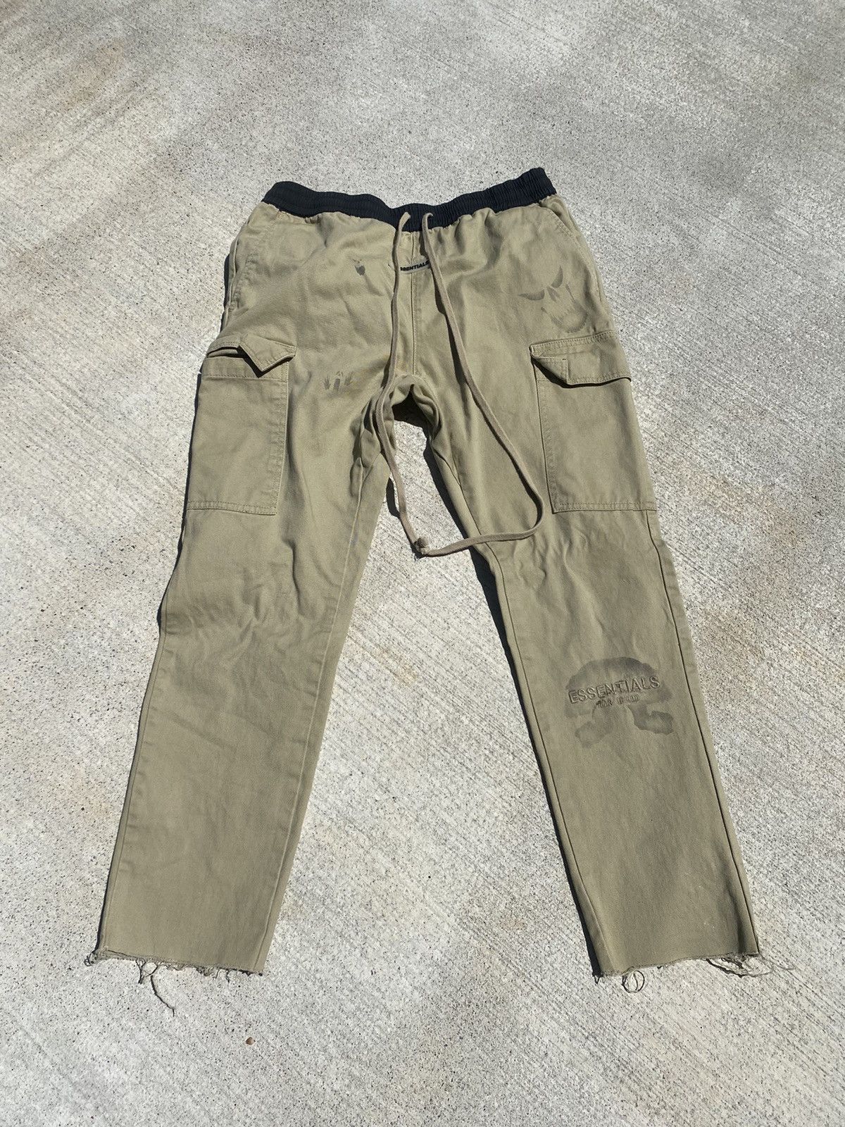 Fear Of God Essentials Cargo Pants | Grailed