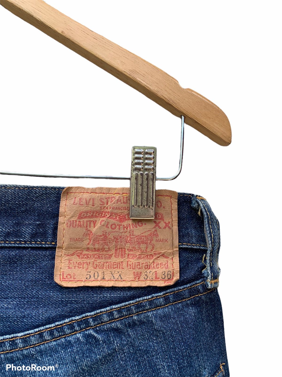 Levi's Vintage Levis Big E 555 Button Jeans Size US 30 / EU 46 - 10 Thumbnail