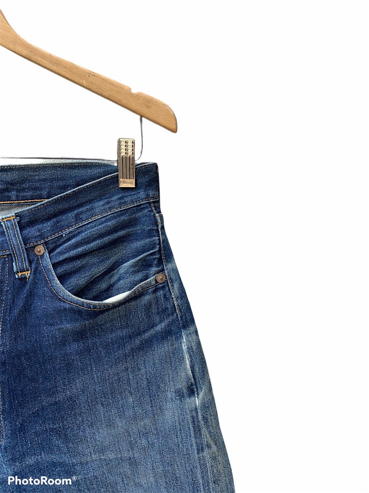 Levi's Vintage Levis Big E 555 Button Jeans Size US 30 / EU 46 - 4 Thumbnail