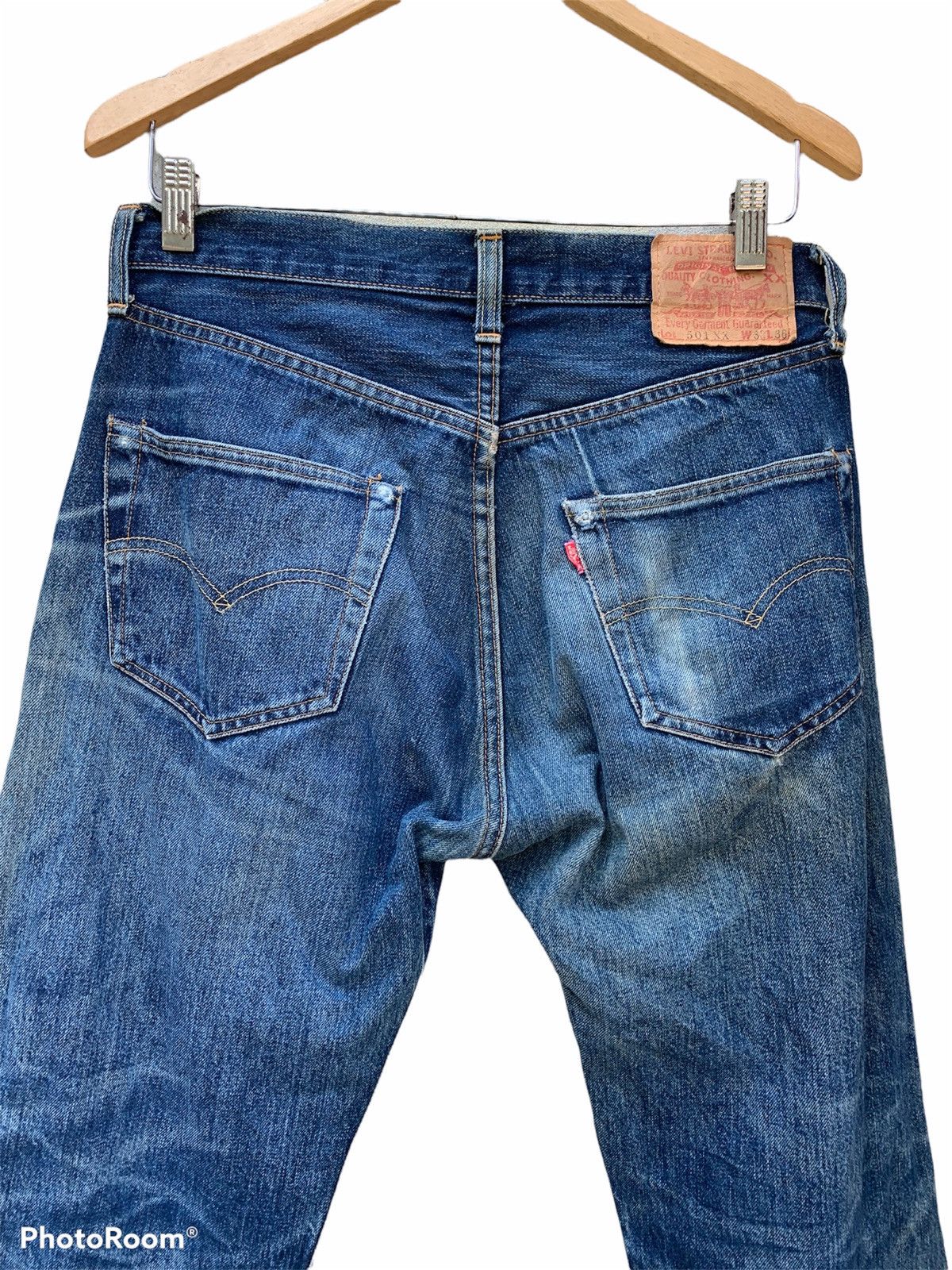 Levi's Vintage Levis Big E 555 Button Jeans Size US 30 / EU 46 - 11 Thumbnail