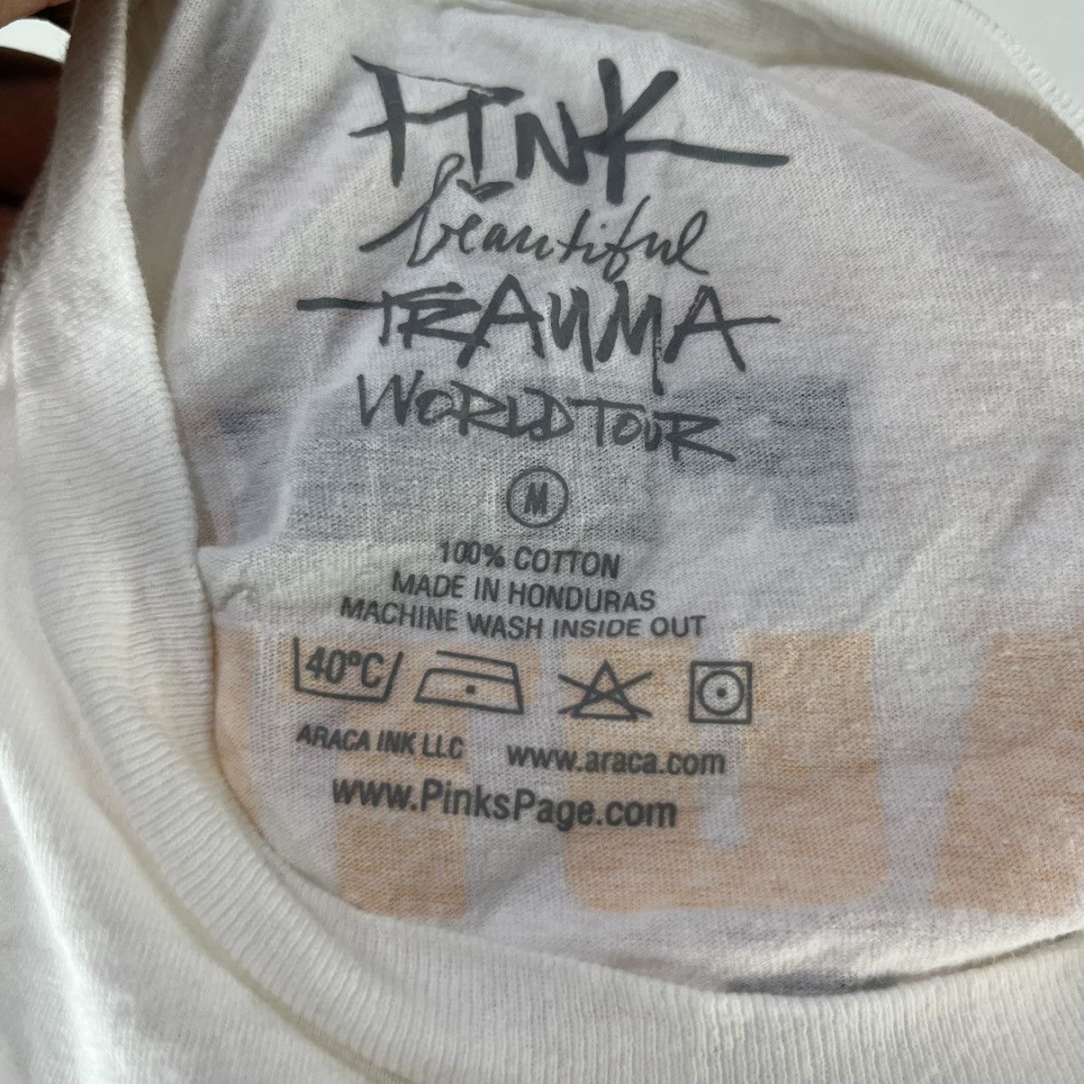 Band Tees Pink tour tee Size US S / EU 44-46 / 1 - 6 Thumbnail
