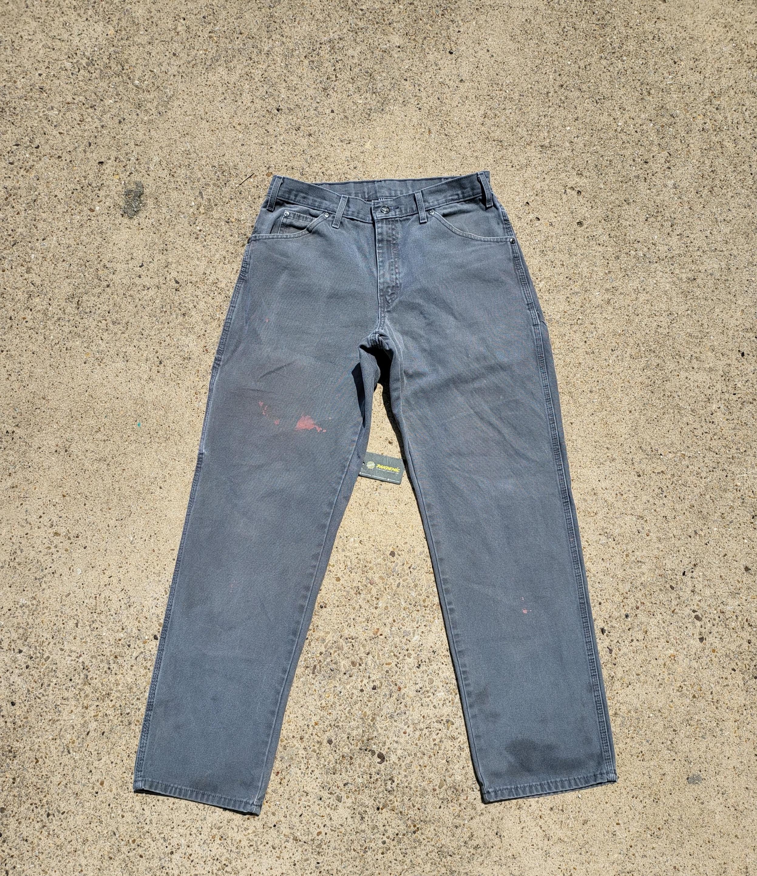 Dickies × Vintage 32x32 Gray Dickies Carpenter Pants. Size US 32 / EU 48 - 2 Thumbnail