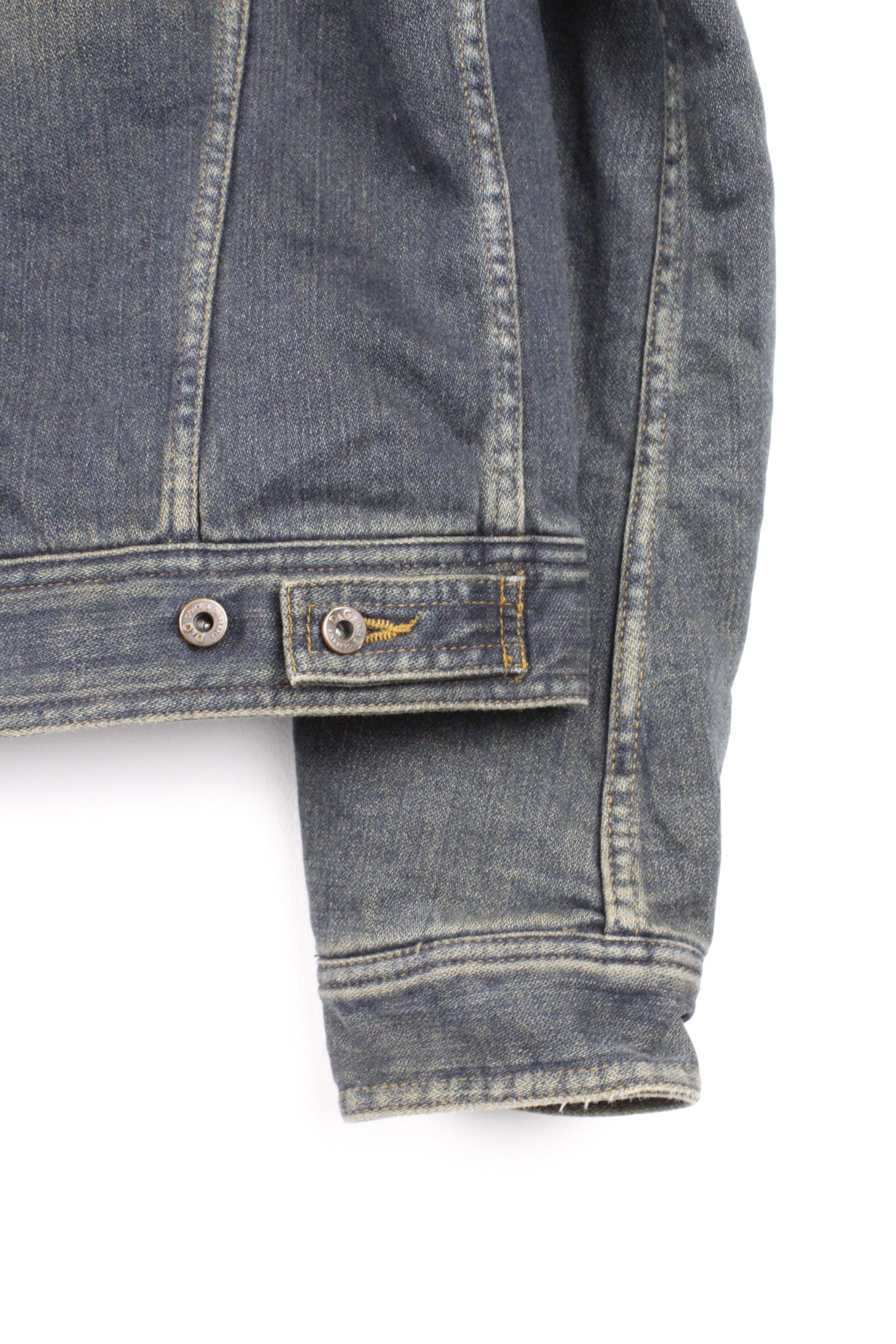 Dolce & Gabbana Vintage Dolce & Gabbana Jeans Logo Heavyweight Denim Jacket Size US M / EU 48-50 / 2 - 10 Thumbnail