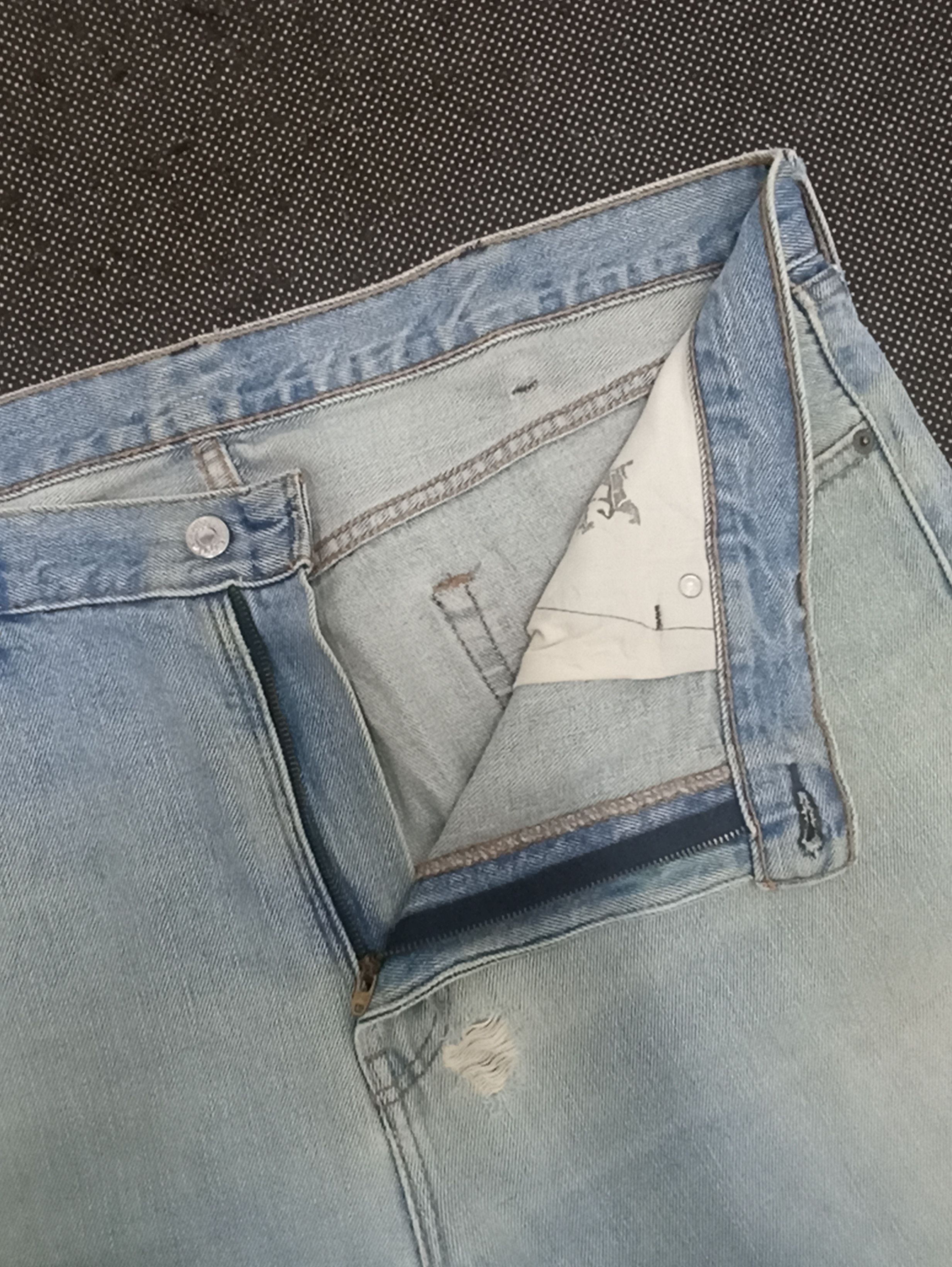 Jean × Levi's × Vintage VINTAGE LEVIS 505 BLUE WASH JEANS -J321 Size US 40 / EU 56 - 3 Thumbnail