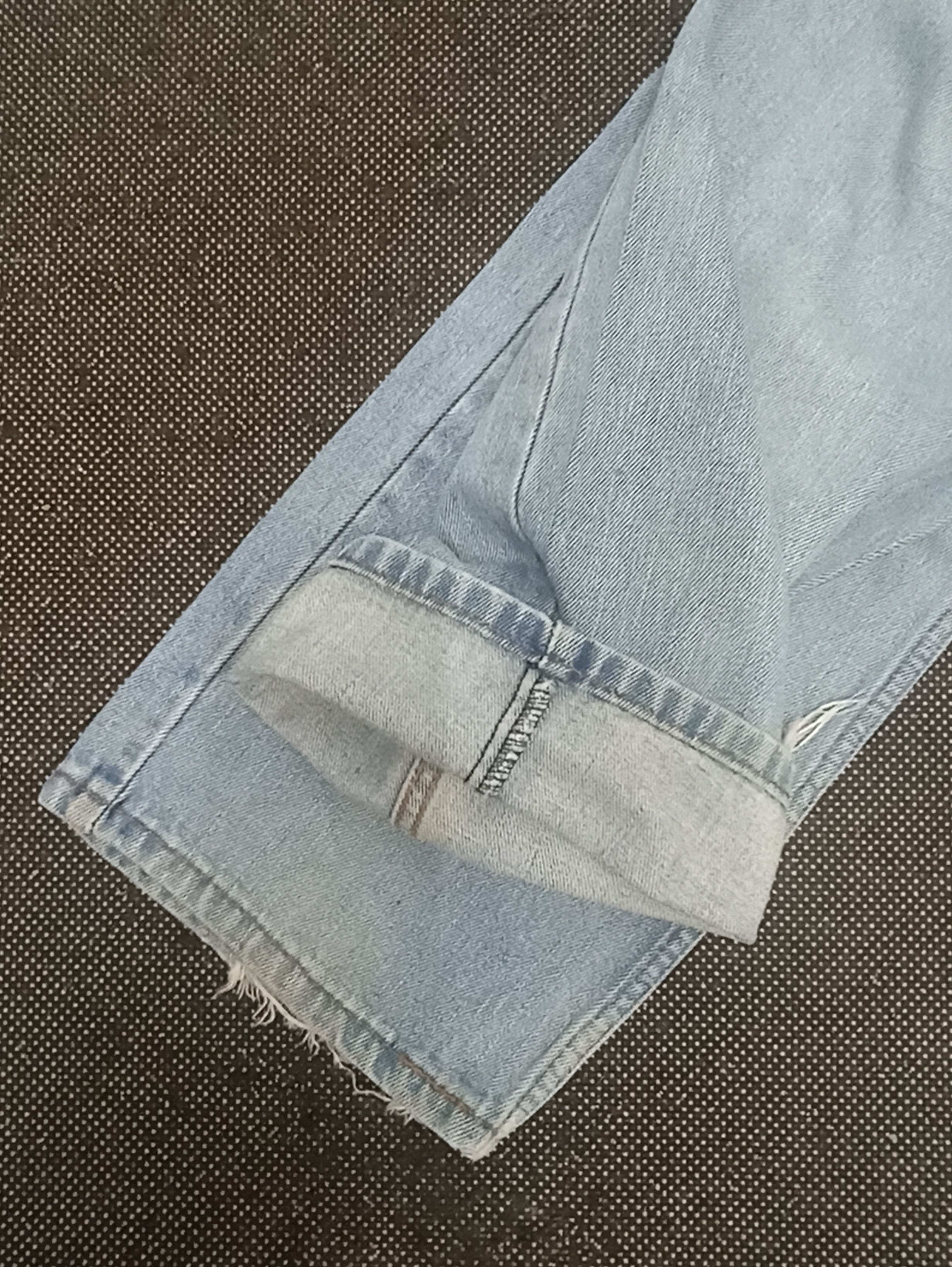 Jean × Levi's × Vintage VINTAGE LEVIS 505 BLUE WASH JEANS -J321 Size US 40 / EU 56 - 6 Thumbnail