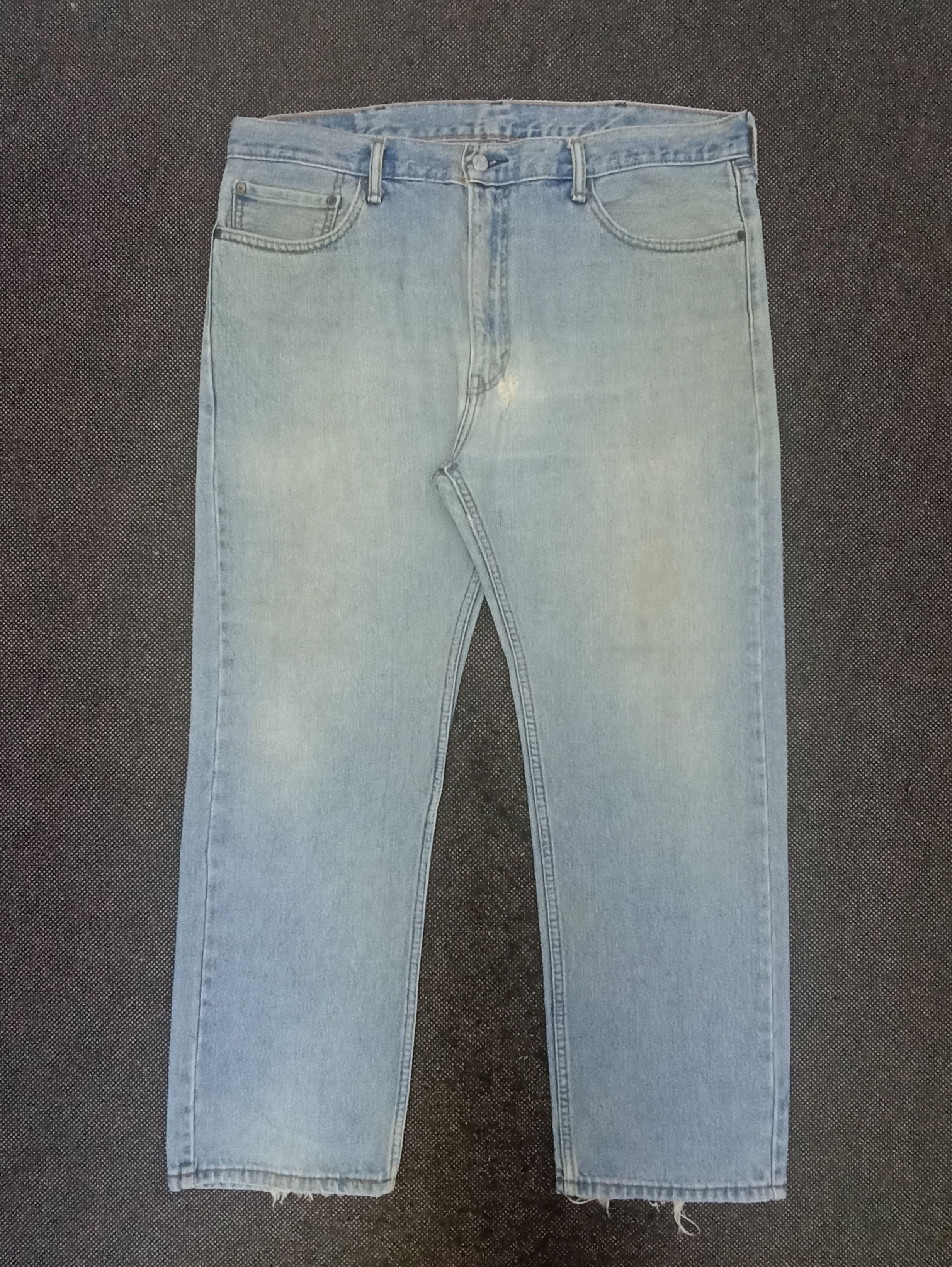 Jean × Levi's × Vintage VINTAGE LEVIS 505 BLUE WASH JEANS -J321 Size US 40 / EU 56 - 1 Thumbnail