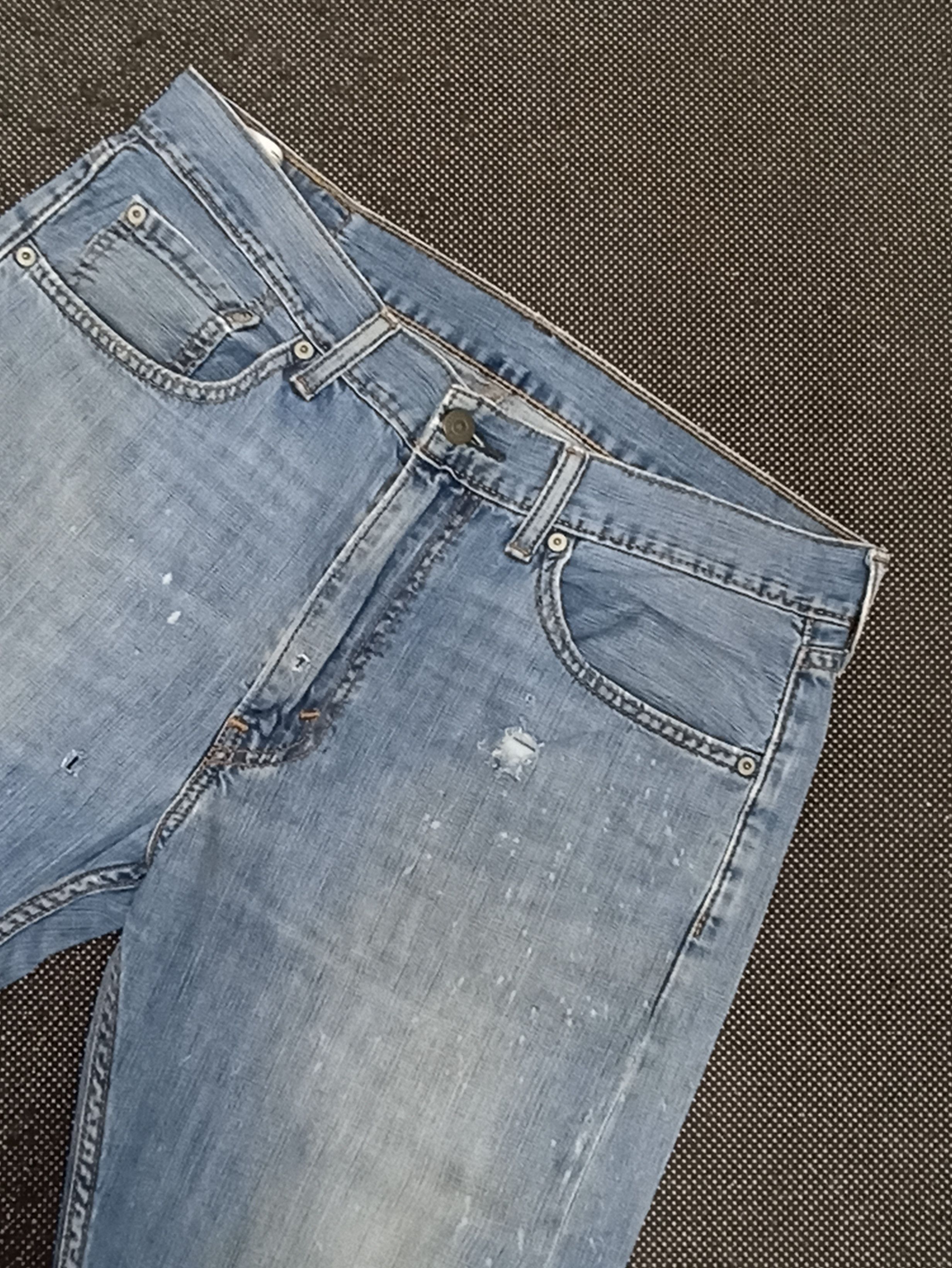 Jean × Levi's × Vintage VINTAGE LEVIS 505 DISTRESSED JEANS -J323 Size US 35 - 8 Thumbnail