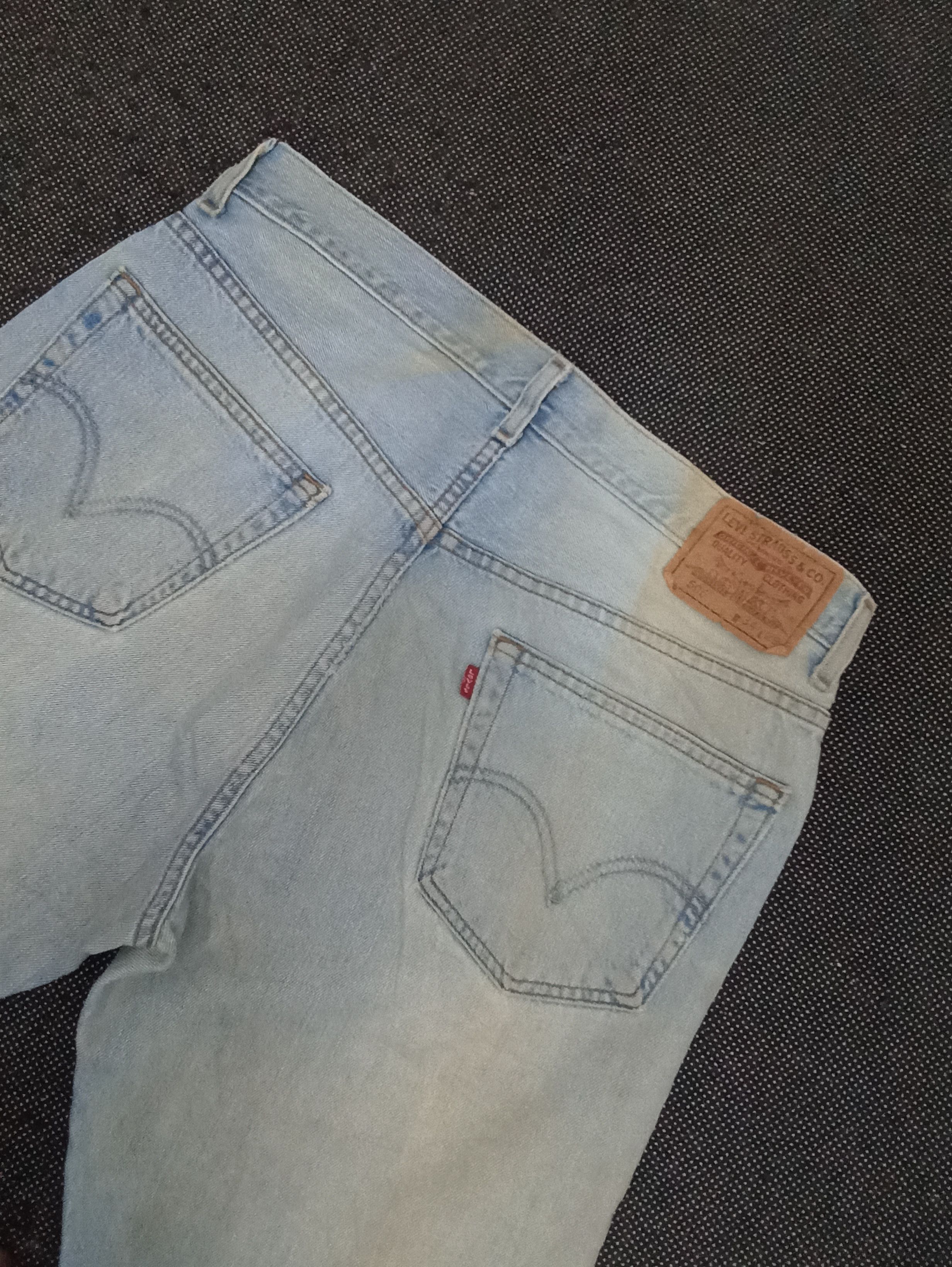 Jean × Levi's × Vintage VINTAGE LEVIS 505 LIGHT WASH JEANS -J324 Size US 36 / EU 52 - 10 Thumbnail
