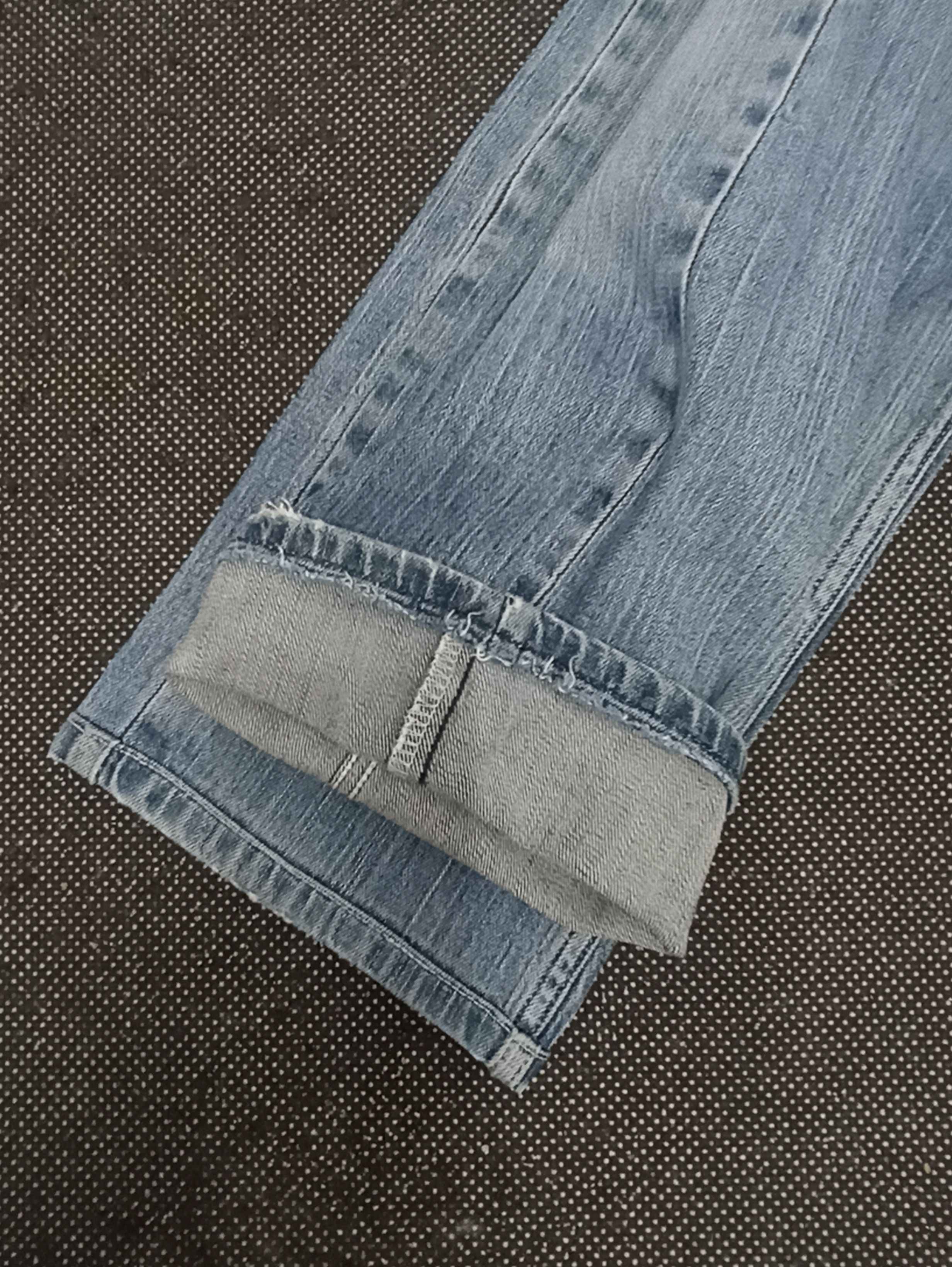 Jean × Levi's × Vintage VINTAGE LEVIS 505 DISTRESSED TAB 'R' JEANS -J327 Size US 30 / EU 46 - 6 Thumbnail