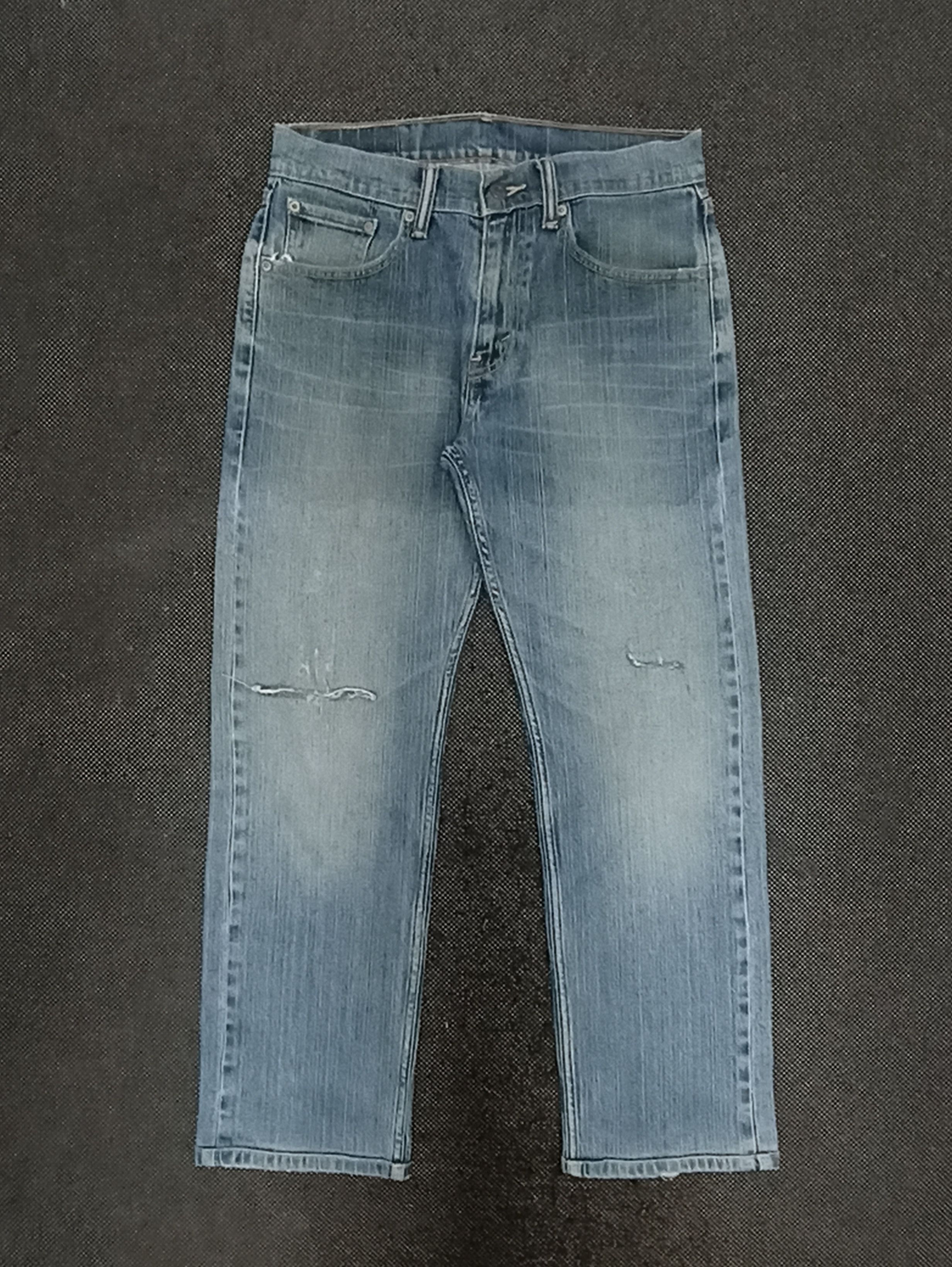 Jean × Levi's × Vintage VINTAGE LEVIS 505 DISTRESSED TAB 'R' JEANS -J327 Size US 30 / EU 46 - 1 Thumbnail