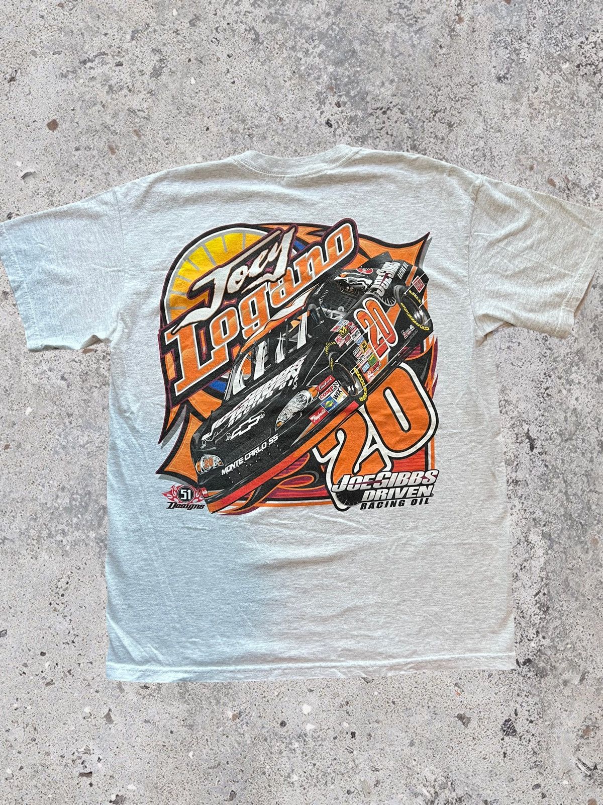 NASCAR × Vintage Vintage Y2K Nascar Racing T-Shirt Size US M / EU 48-50 / 2 - 1 Thumbnail