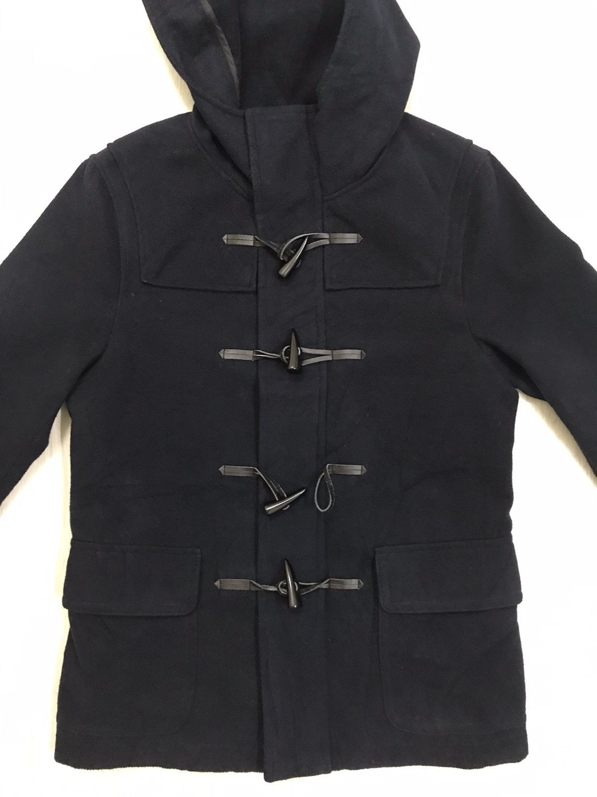 Beams Plus × Japanese Brand × Vintage Beams Duffle Coat Hoodie Beams Japan Jacket Size US S / EU 44-46 / 1 - 3 Thumbnail