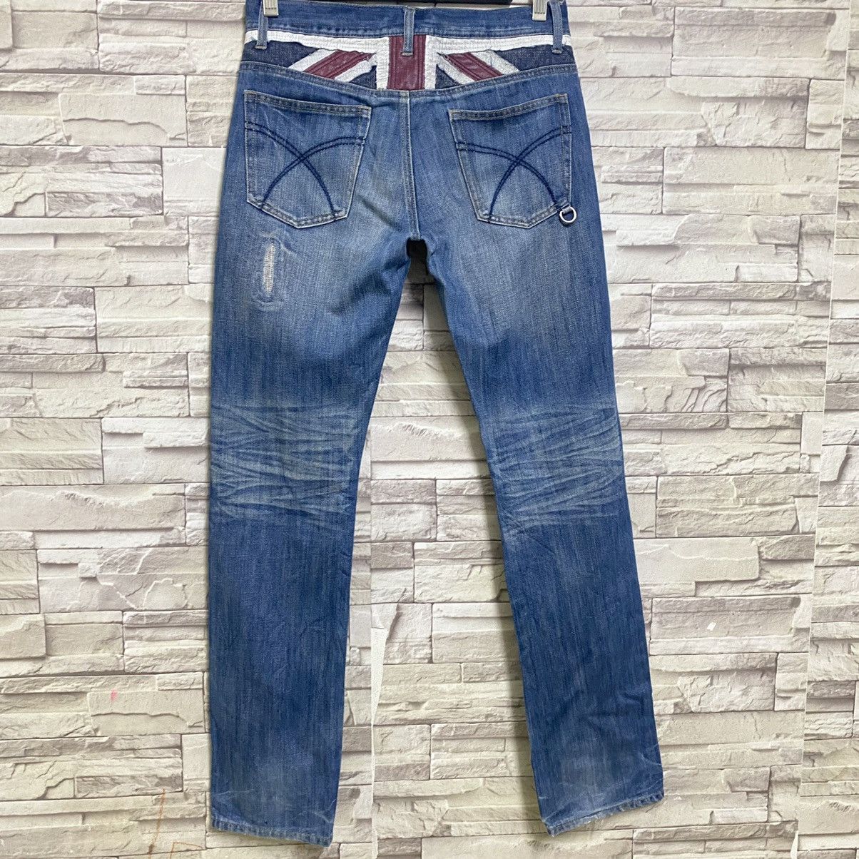 In The Attic IN THE ATTIC Distressed Jeans British Flag Size US 30 / EU 46 - 10 Thumbnail