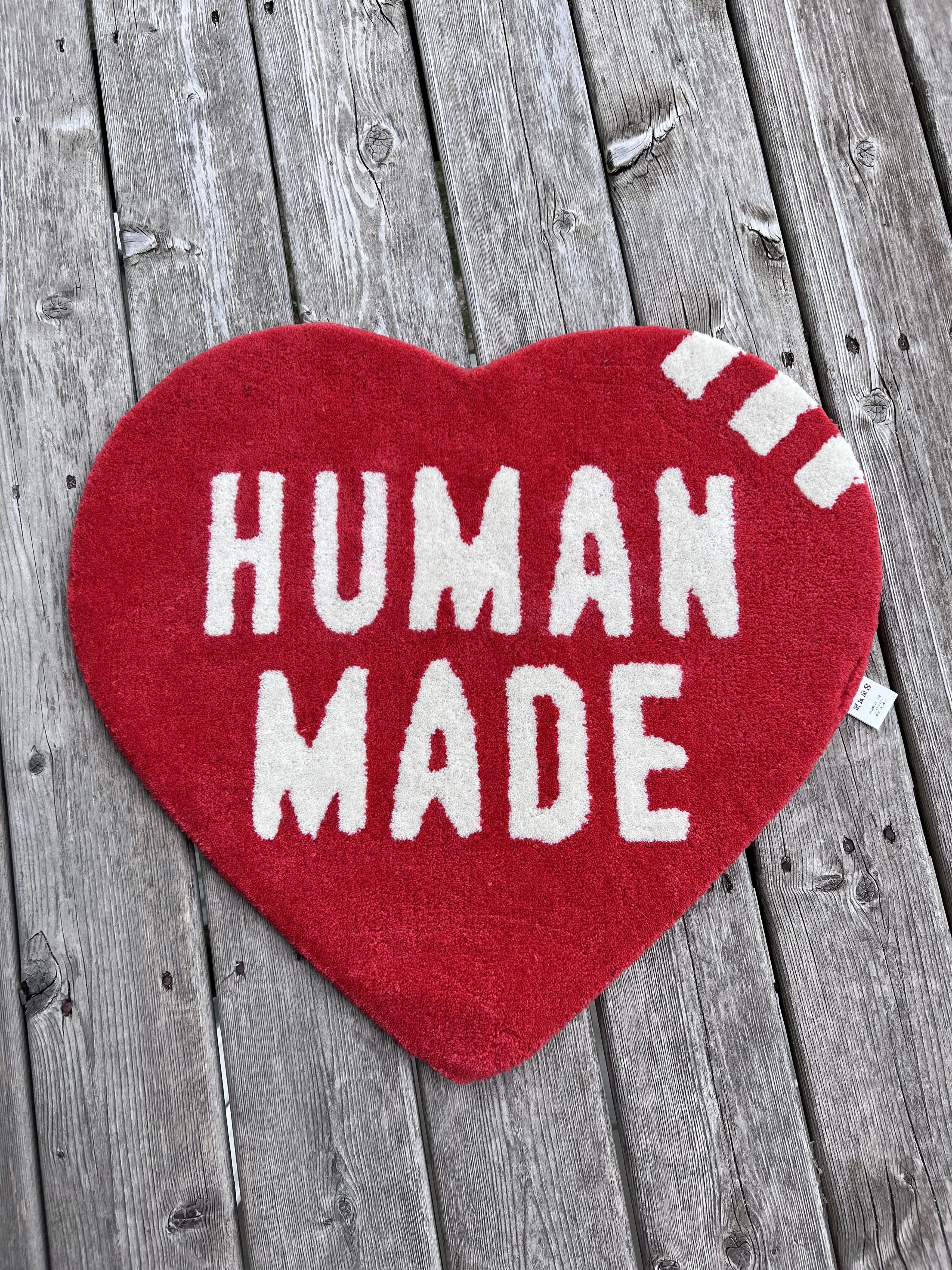 Human Made Heart Rug Small Human Made