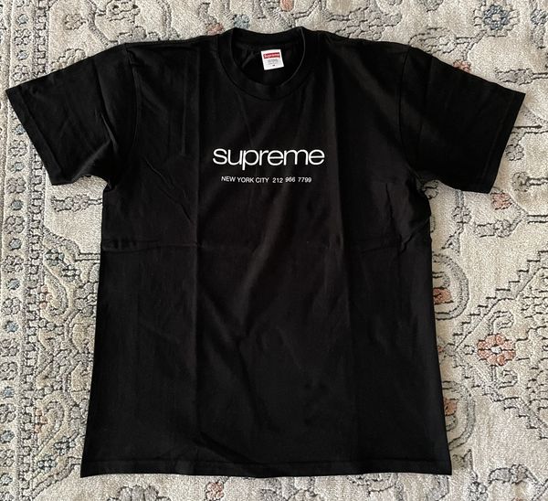 Supreme Shop Tee Black