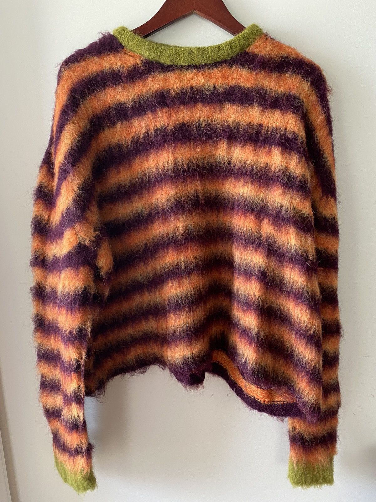 Brain Dead Brain Dead Boxy Knit Stripe Sweater | Grailed