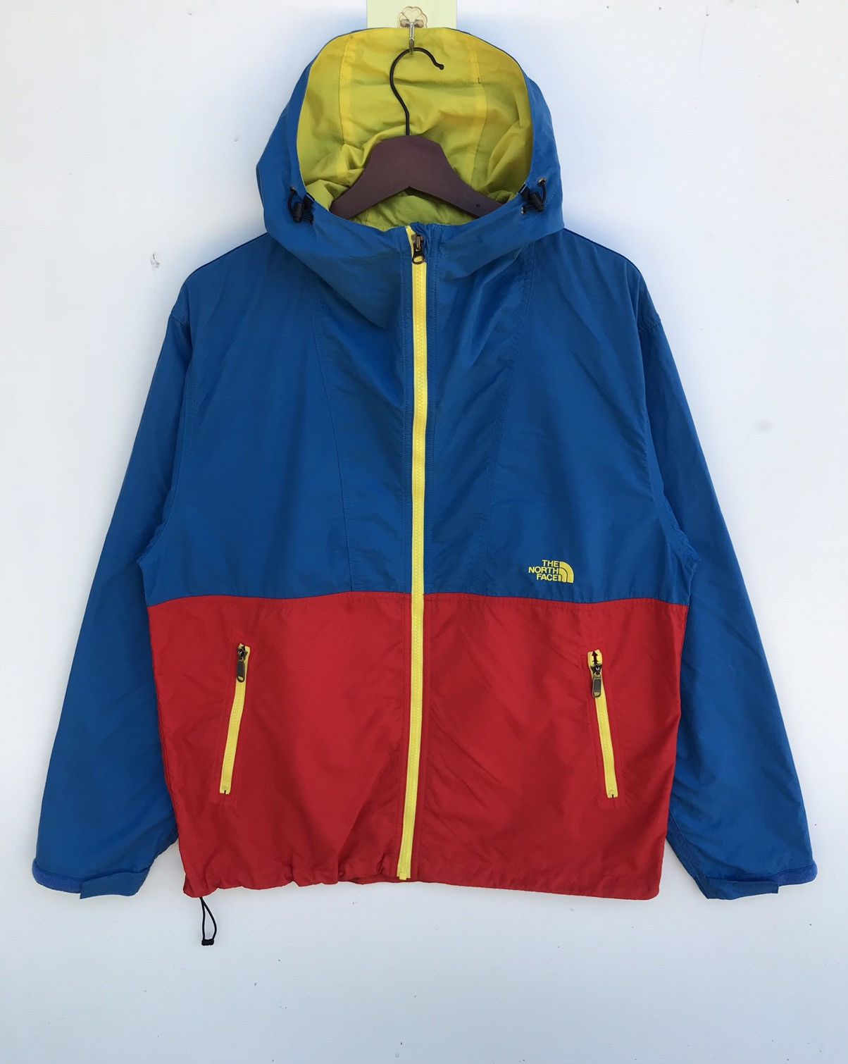 Japanese Brand The North Face Compact Jacket Colorblock Windbreaker Size US M / EU 48-50 / 2 - 1 Thumbnail