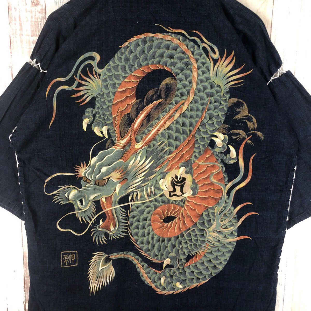 Japanese Brand × Vintage Rare Vintage Kimono Dragon Size US L / EU 52-54 / 3 - 5 Thumbnail