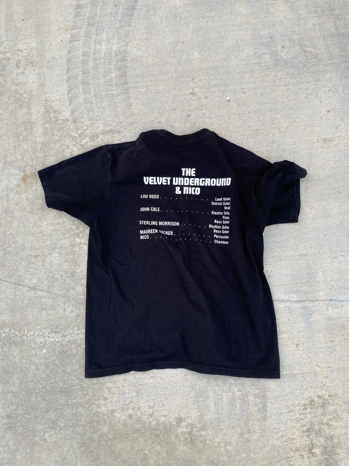 Supreme Velvet Underground Hooded Sweatshirt Black Medium F