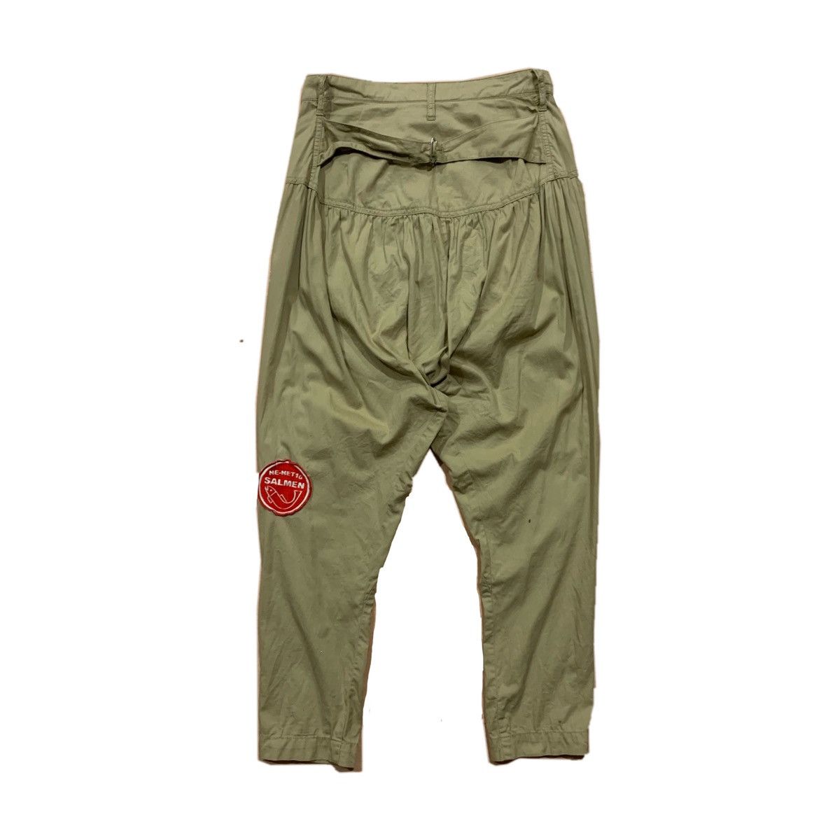 Issey Miyake × Japanese Brand × Vintage Ne-Net Issey Miyake Bondage Buckle Back Pants Size US 29 - 3 Thumbnail