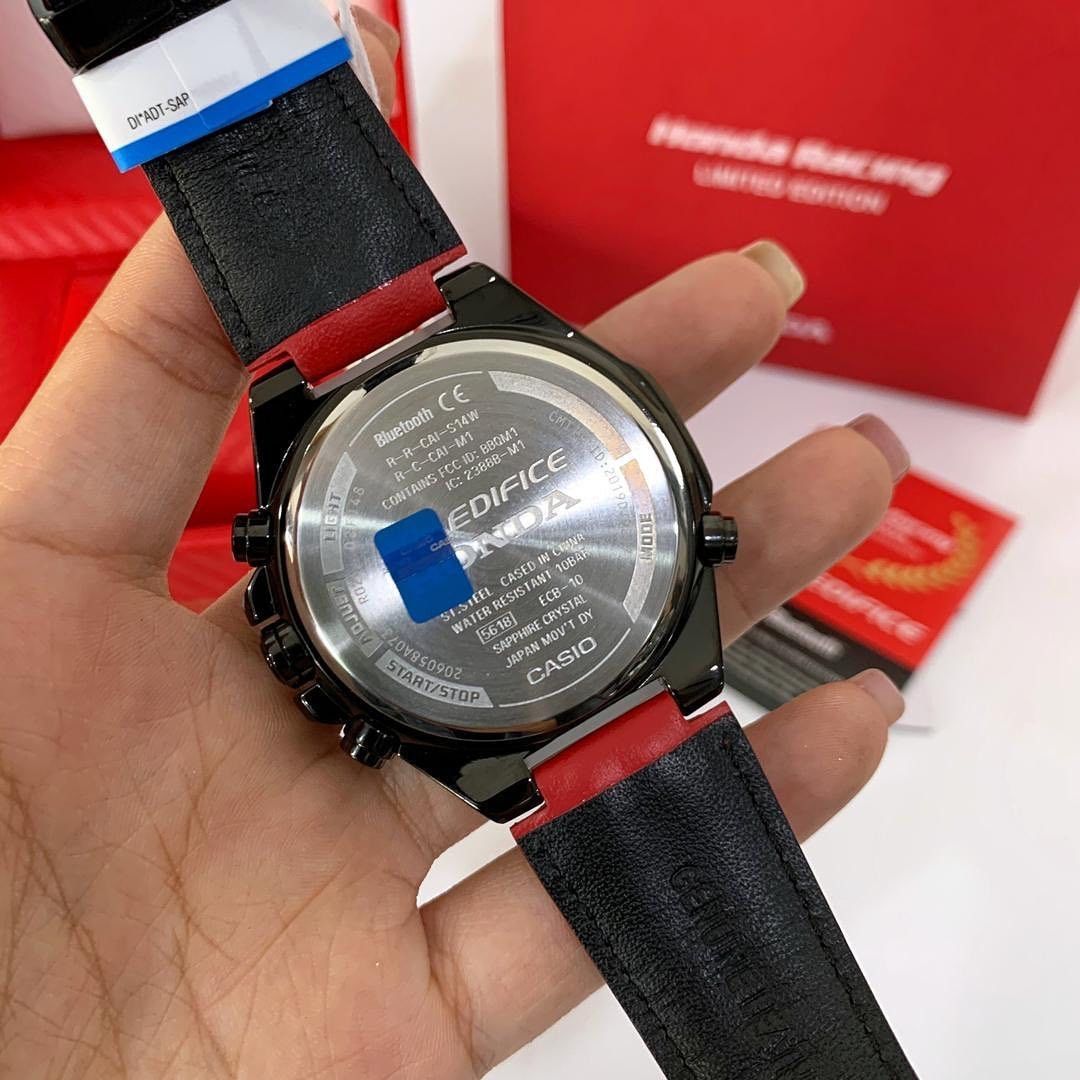 Casio 🔥Limited Edition🔥Casio Edifice Honda Racing ECB-10HR-1A Size ONE SIZE - 6 Thumbnail