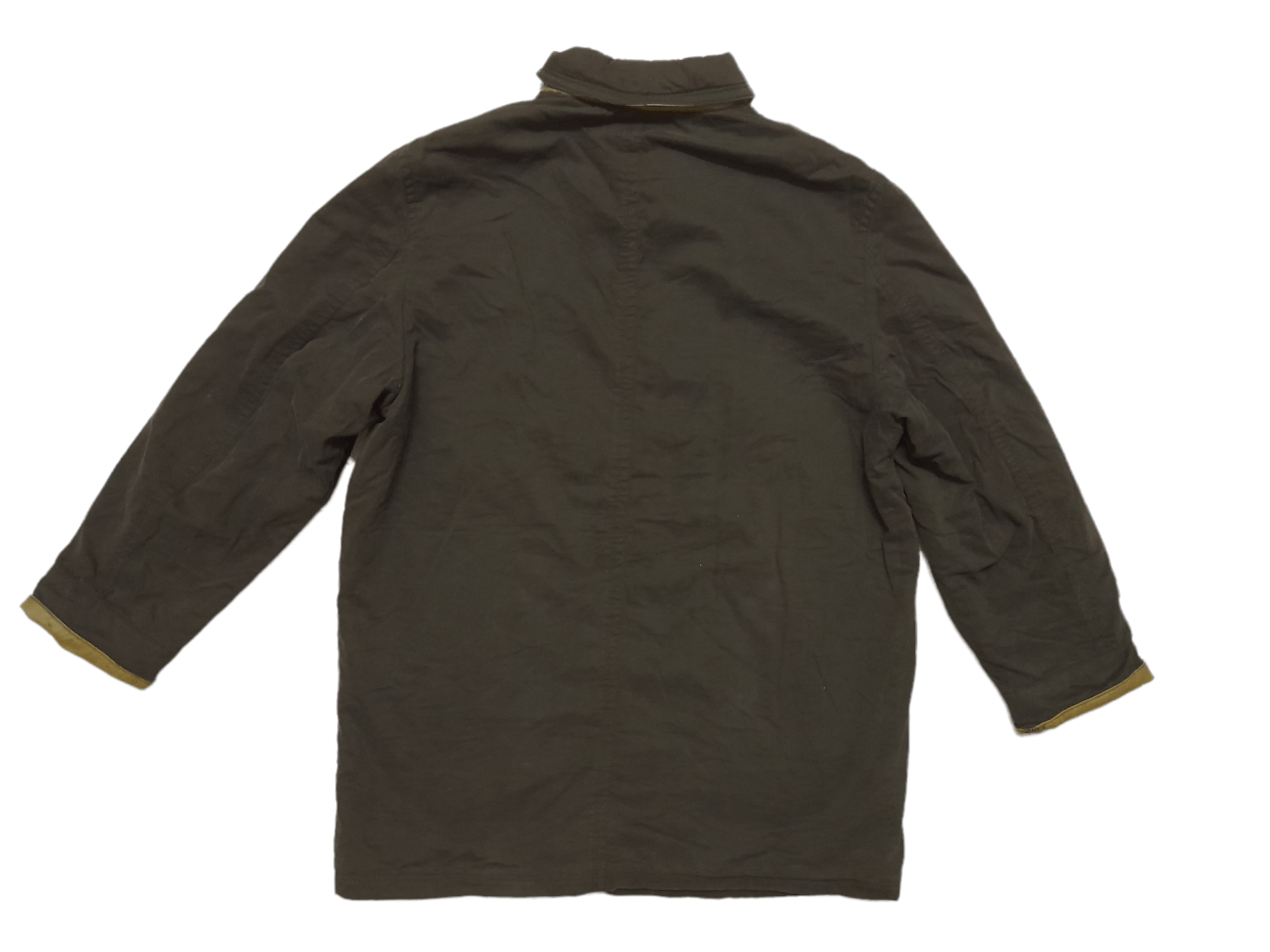 Leather × Versace × Vintage 90s VERSACE Sport Jacket Puff Mid-Long (D932) Size US XL / EU 56 / 4 - 7 Thumbnail