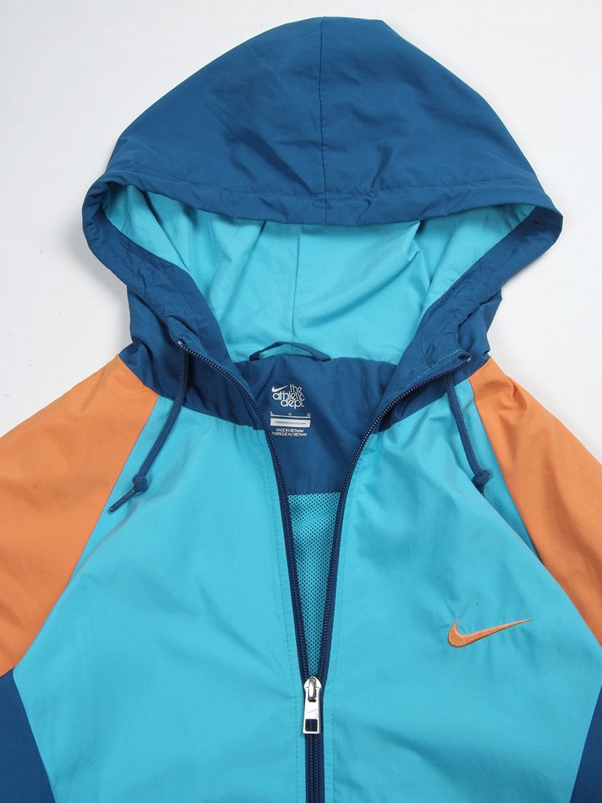 Nike × Nike ACG RaRe Nike Color Block Hooded Windbreaker Size US L / EU 52-54 / 3 - 6 Thumbnail
