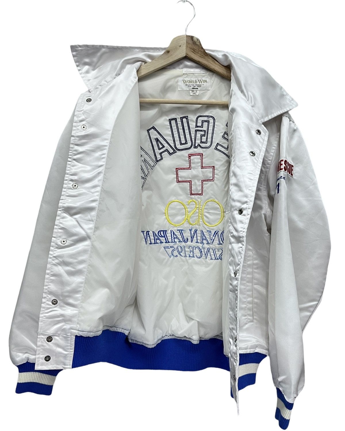 Life's a Beach 🔥Vtg 90’s Oiso Shonan Japan Surf+Rescue LIFE GUARD Jacket Size US M / EU 48-50 / 2 - 8 Thumbnail