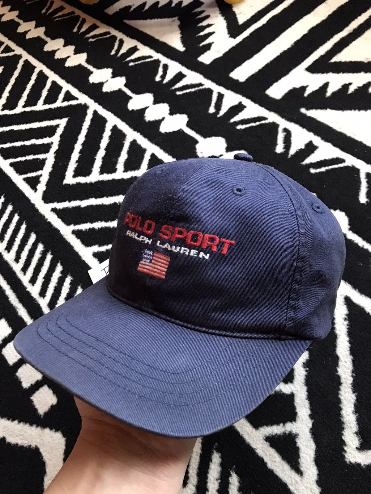 Polo Ralph Lauren × Ralph Lauren Sport × Vintage Vintage 90s Polo Sport Ralph Lauren Spell Out Cap Hat Size ONE SIZE - 2 Thumbnail